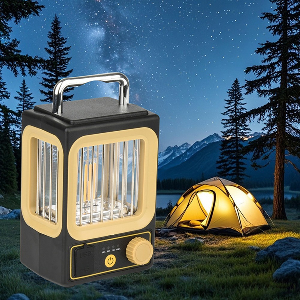 Flexible Brightness Control Solar Lantern Ideal for Various Outdoor Settings
