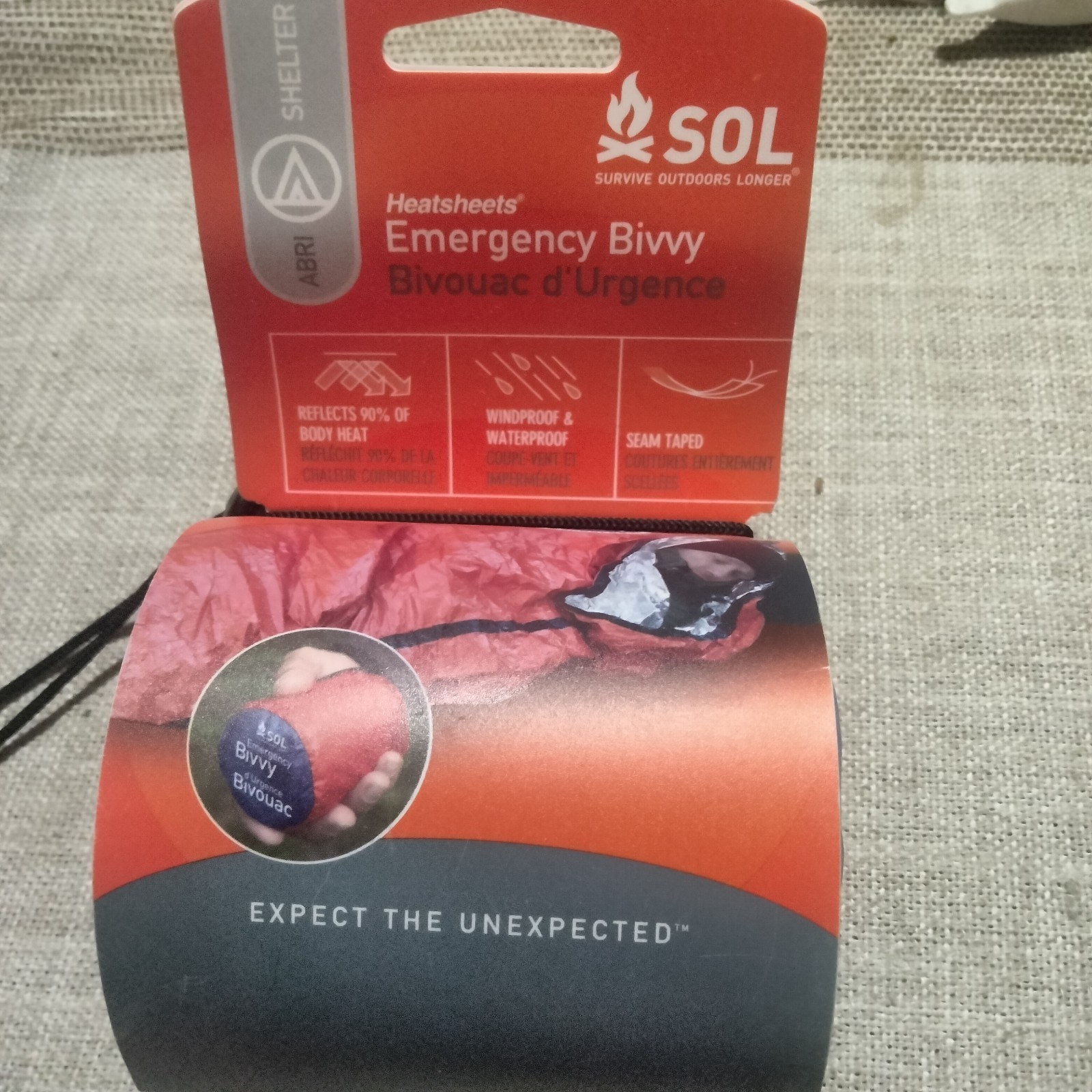 Survival Essential: 90% Heat Reflective Outdoor Bivvy – 3.8 Oz Compact Design