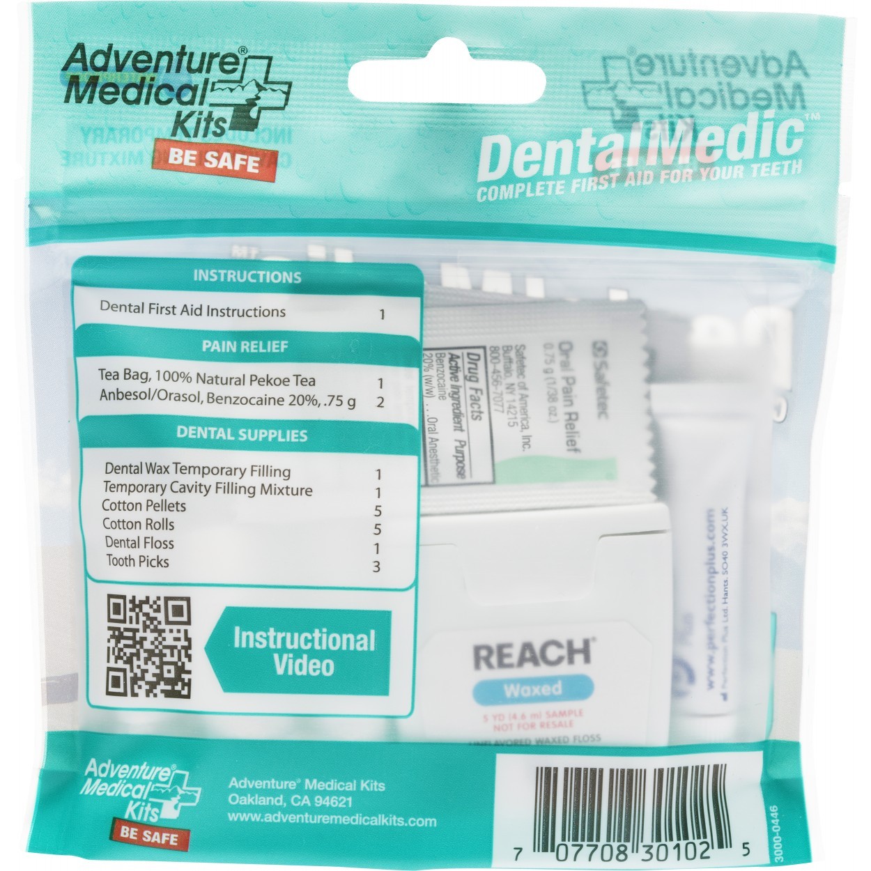 Emergency Dental First Aid, Kit Free Mouth Exam Mirror, Medical Dental Medic