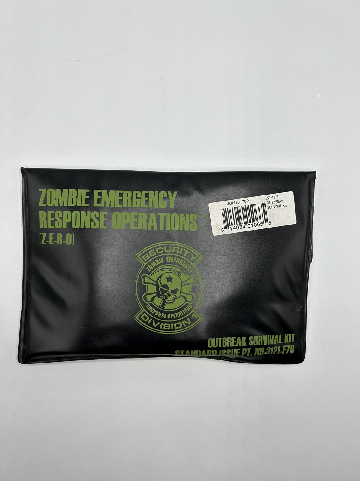 New, Zombie Outbreak Survival Kit w/ Electronic Training Supplement Disc