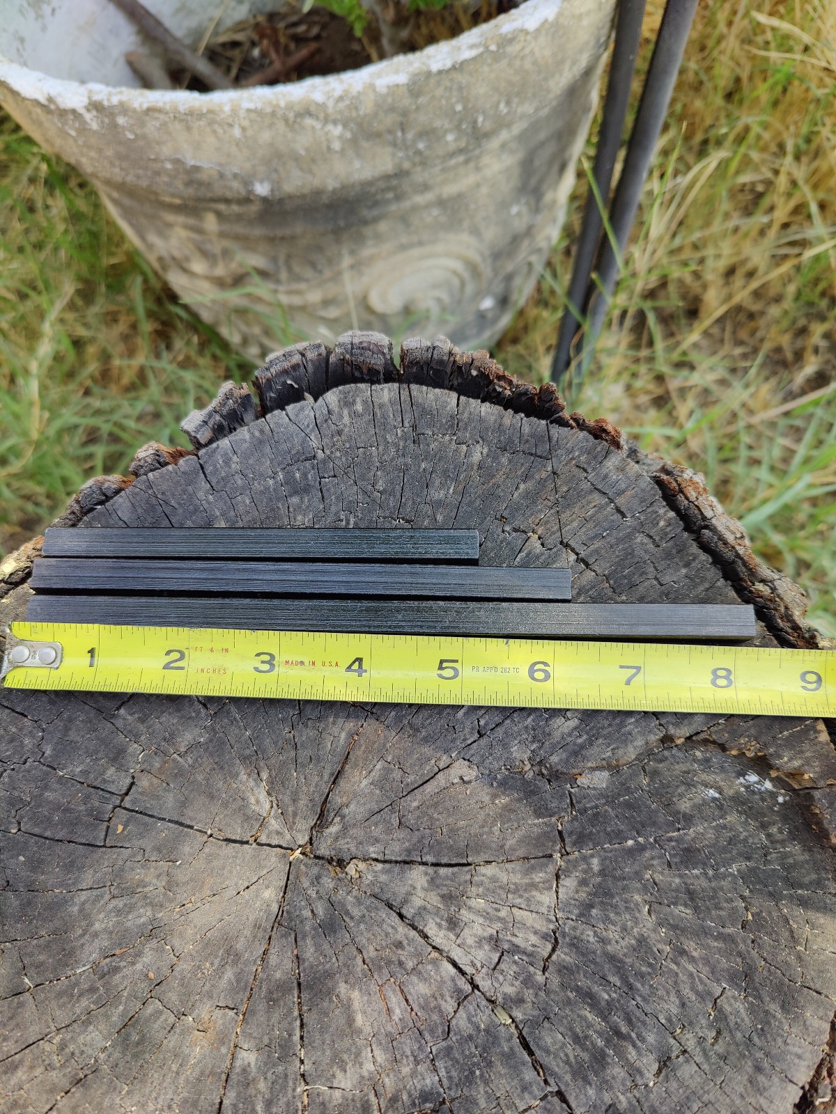 12,8,6,5 ” x 3/8″ Square Mischmetal Ferrocerium firesteel ferro rod “El Kuatro.”