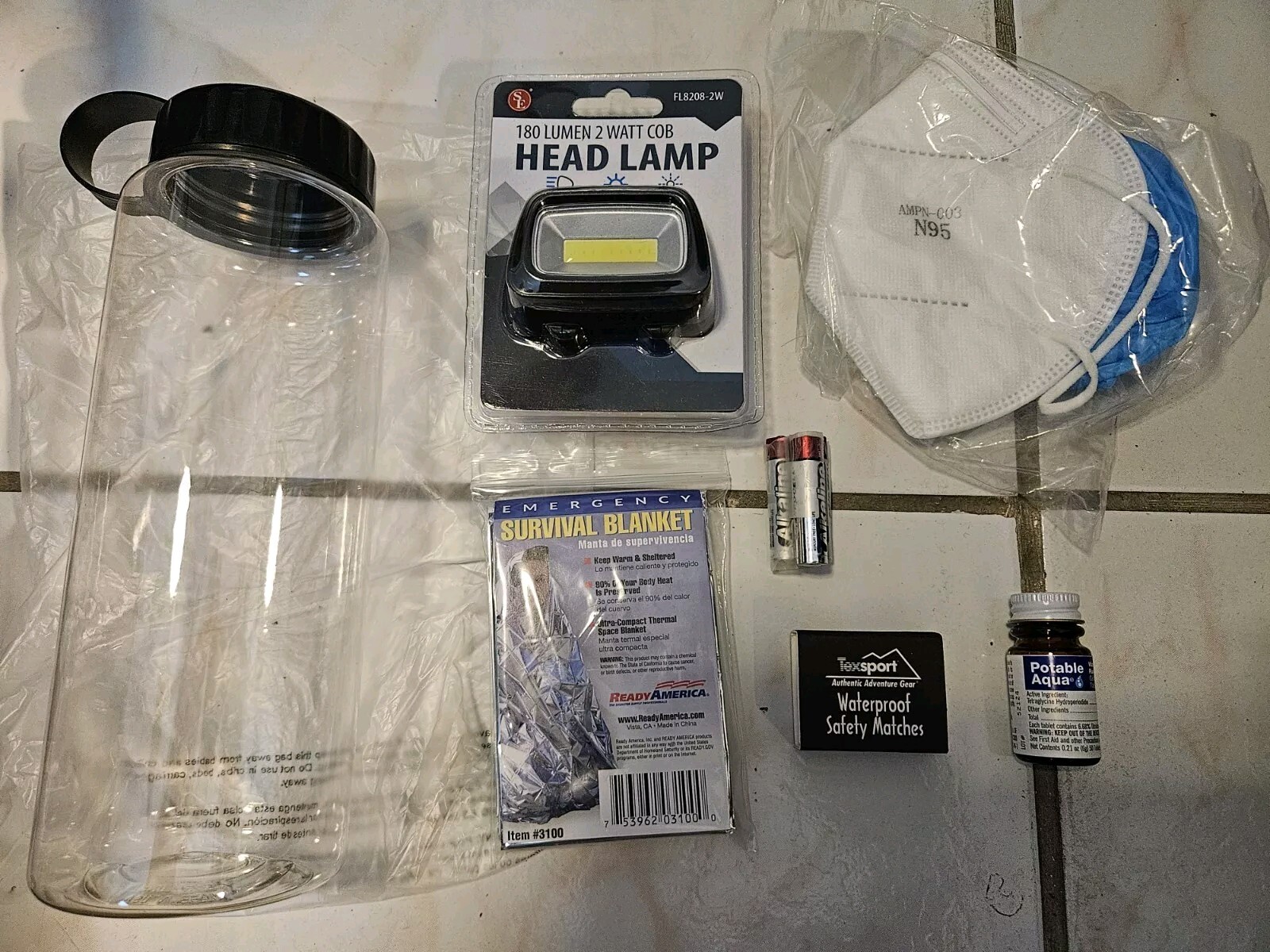 Ready America 70185 72 Hour Enhanced Emergency Kit, 1-Person, 3-Day Backpack