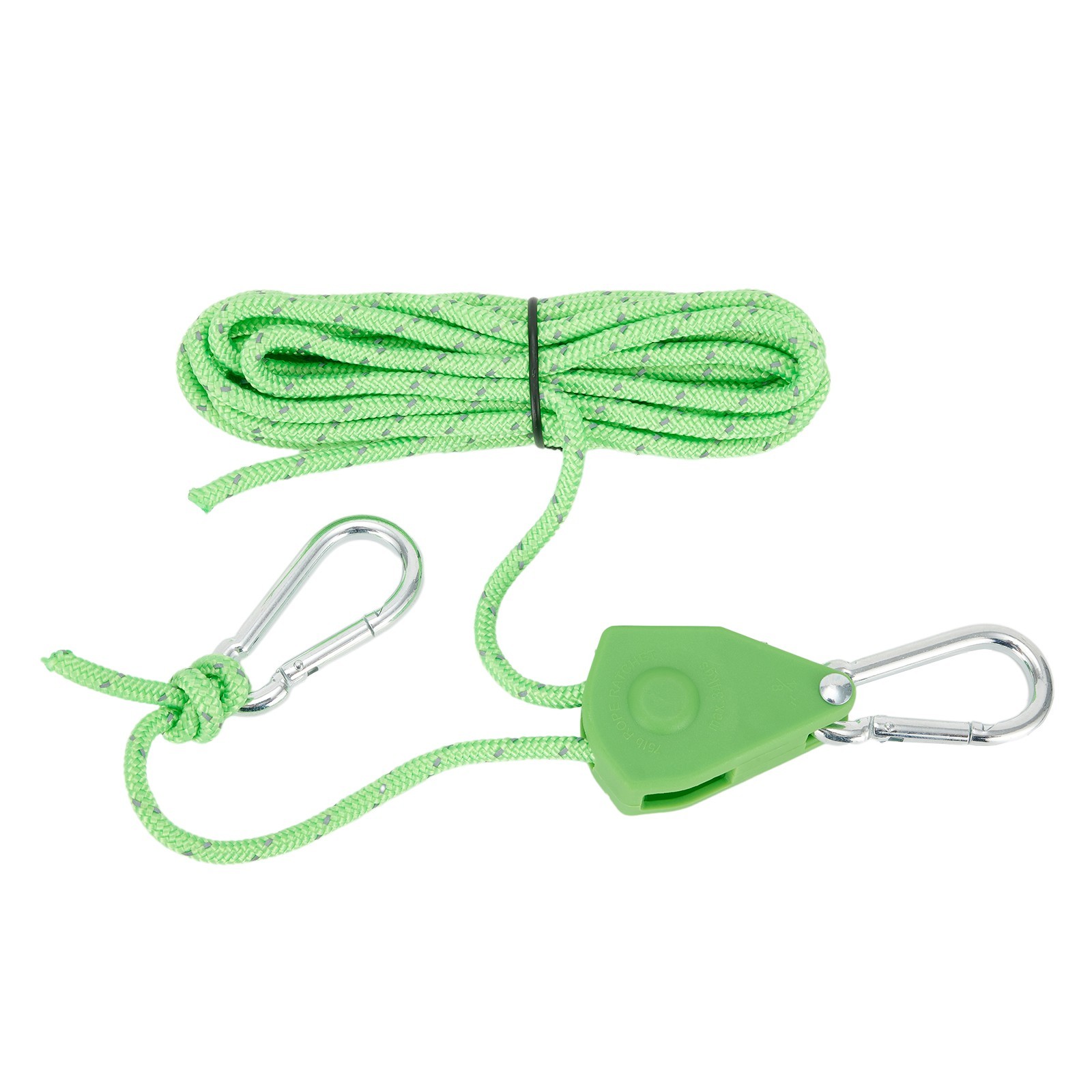 Rope Lanyard Strap Tent Pulley 100g Adjustable Fastener Ratchet Hanger