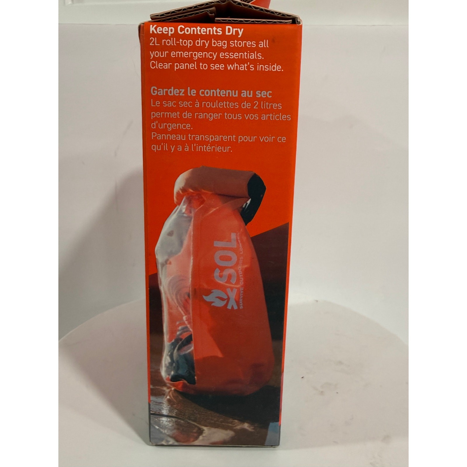 SOL Adventure Ready Survival Kit 13 Piece Dry Bag Emergency Camping Gear New BOX