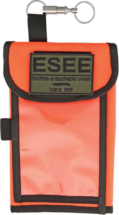 ESEE Quick Disconnect Keychain Nylon Orange 4.5″x8″ Closed – MAP-CASE-OR