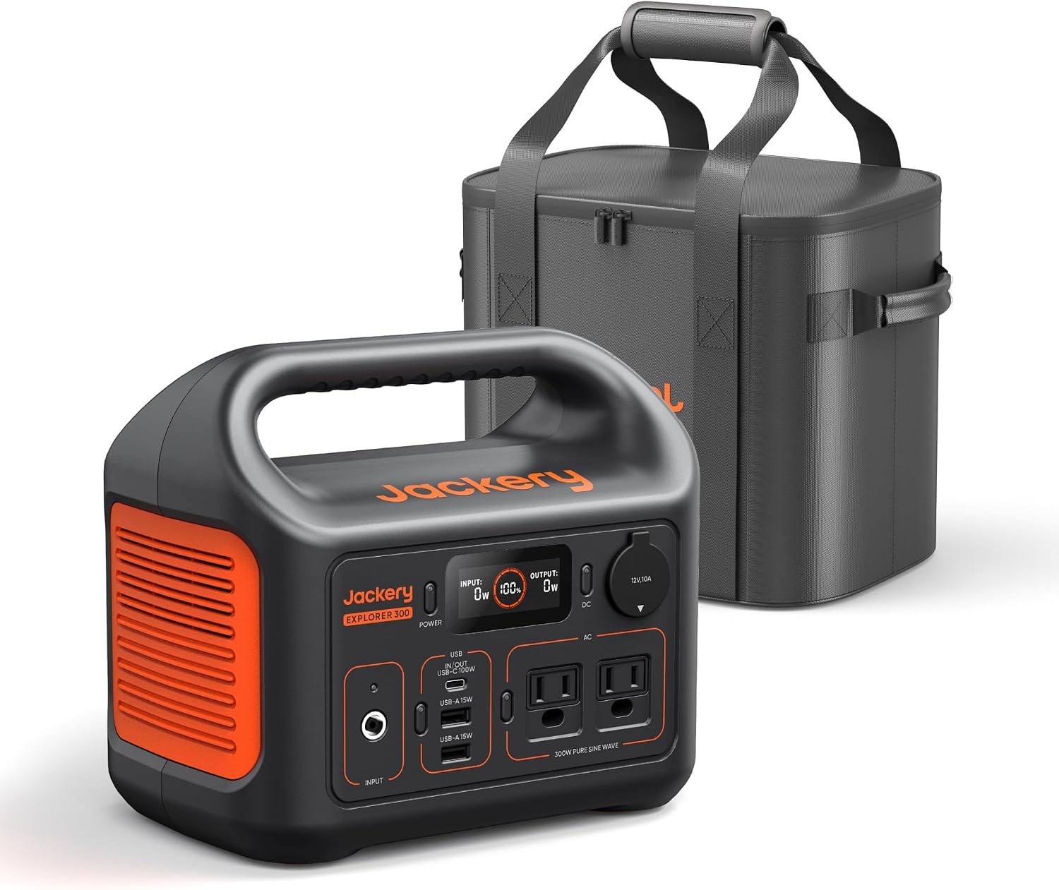 Portable Power Station Outdoors Camping Travel Battery (Solar Panel Optional)