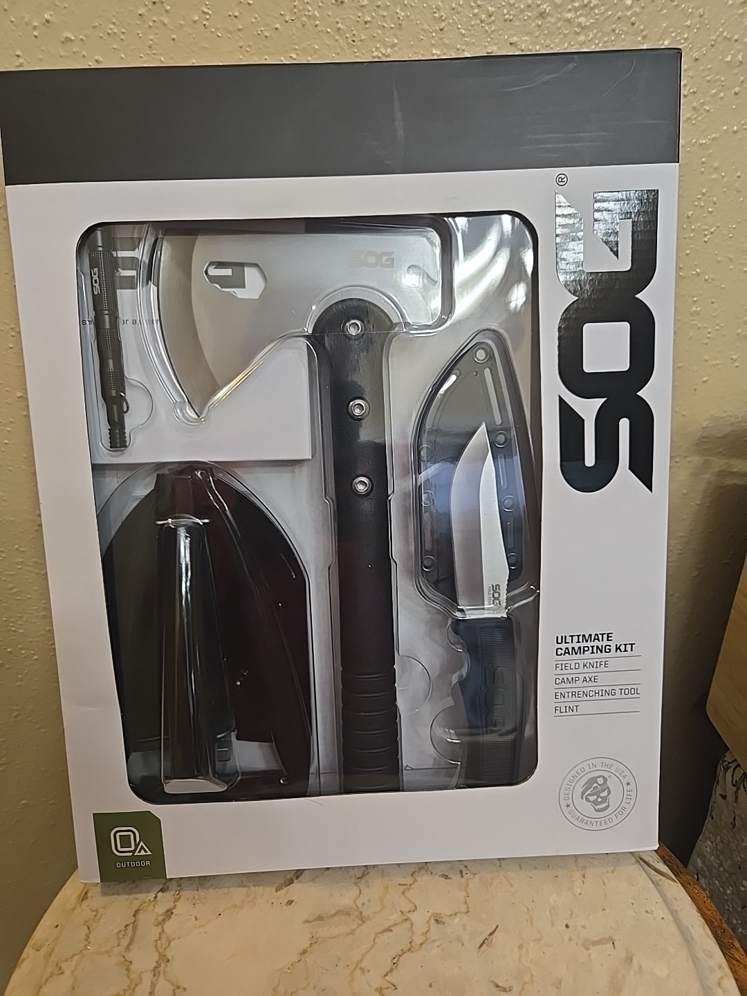SOG Ultimate Camping Kit. New In Box.