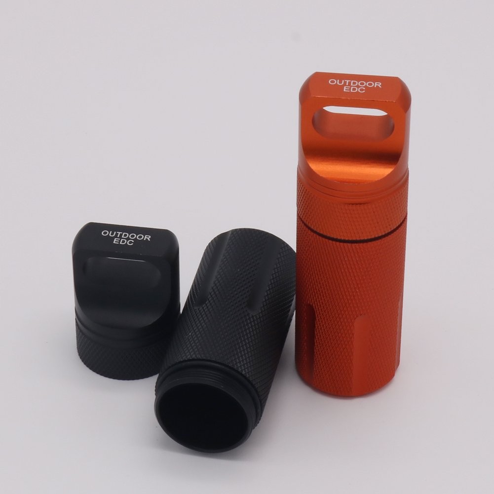 HRX Package Outdoor Waterproof EDC 2 Count (Pack of 1), Black and Orange