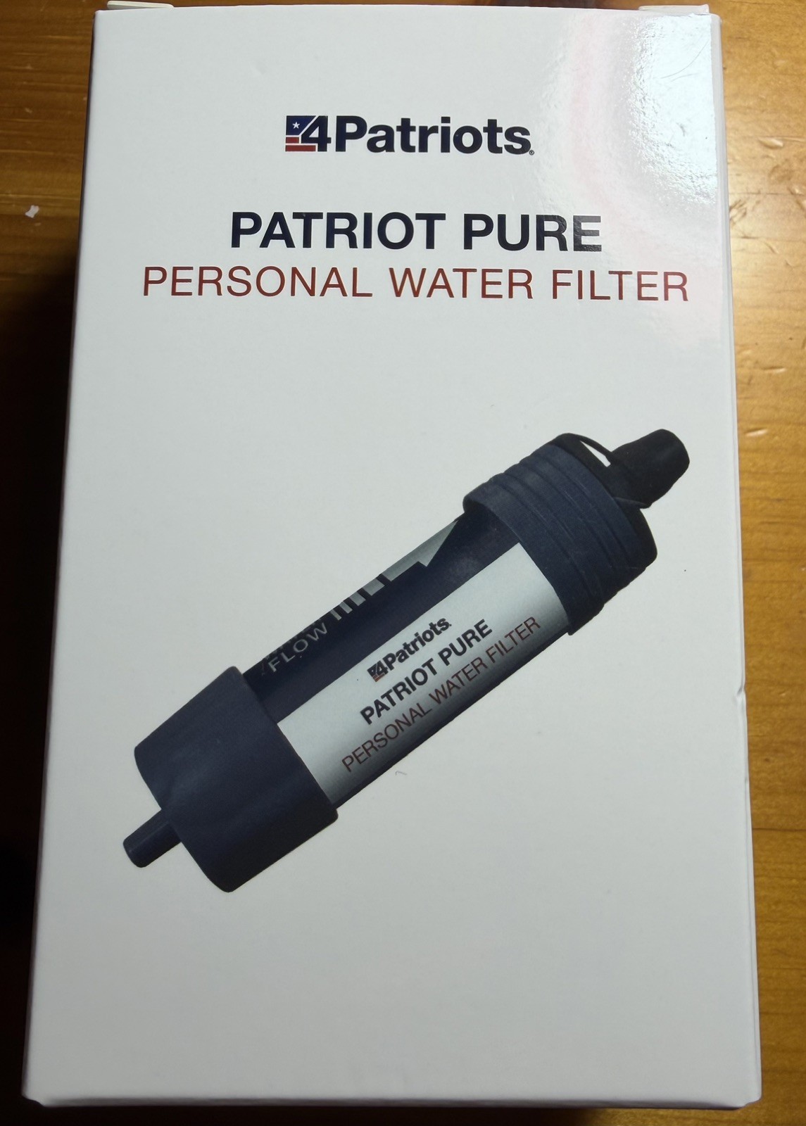 Patriot Pure Personal Water Filter New In Package Patriots Health Alliance