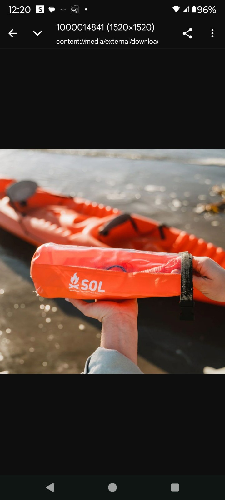 New in Box SOL® 13 Piece Adventure Ready Survival Emergency Essentials Kit