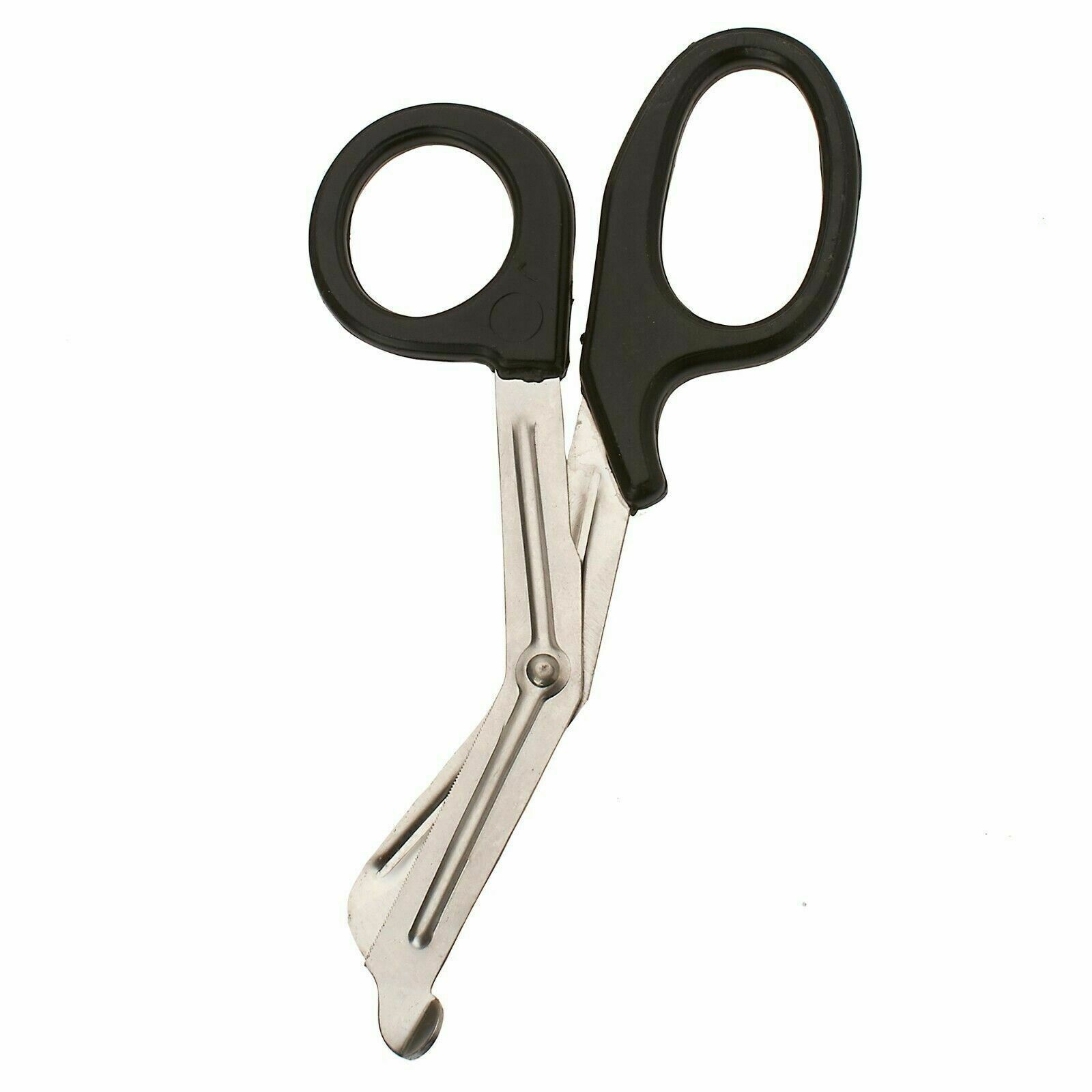 Emergency Trauma Sheers, Full Size 7 1/4″, Stainless, Black Handle. Ships Free..