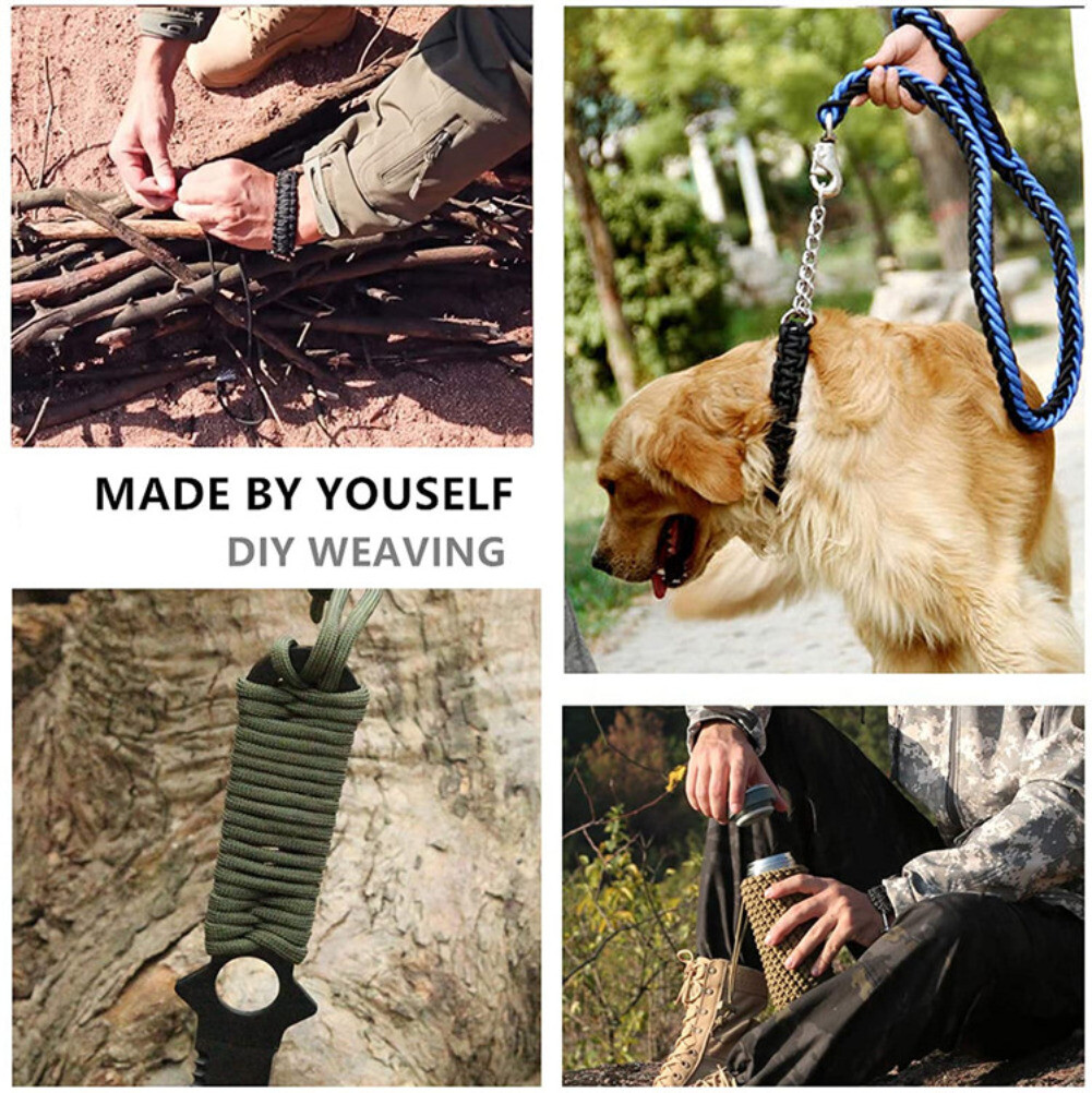 31M Military 9-Core Paracord Rope Outdoor Survival Umbrella Tent Lanyard Strap