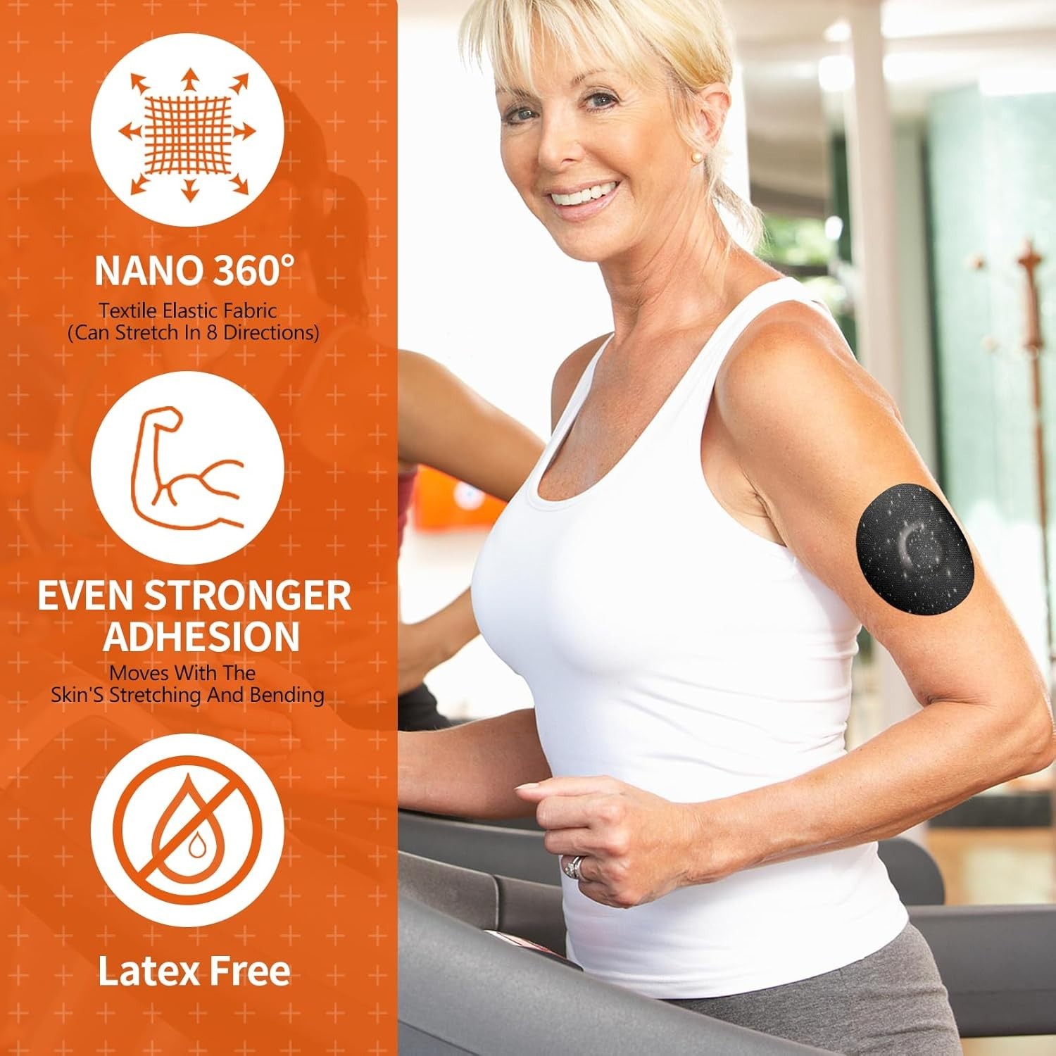 Water-Resistant Libre 3 Sensor Covers – 20pcs