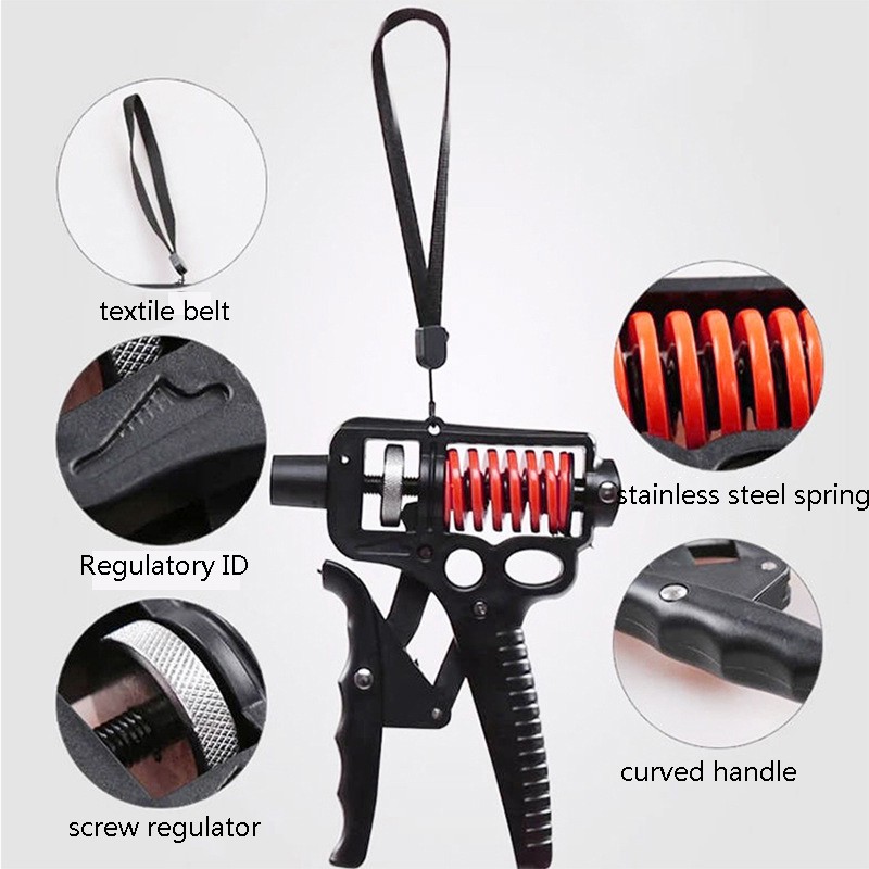 5-165kg Finger Expander Hand Grip Training Adjustable Hand Grip Hand Trainer