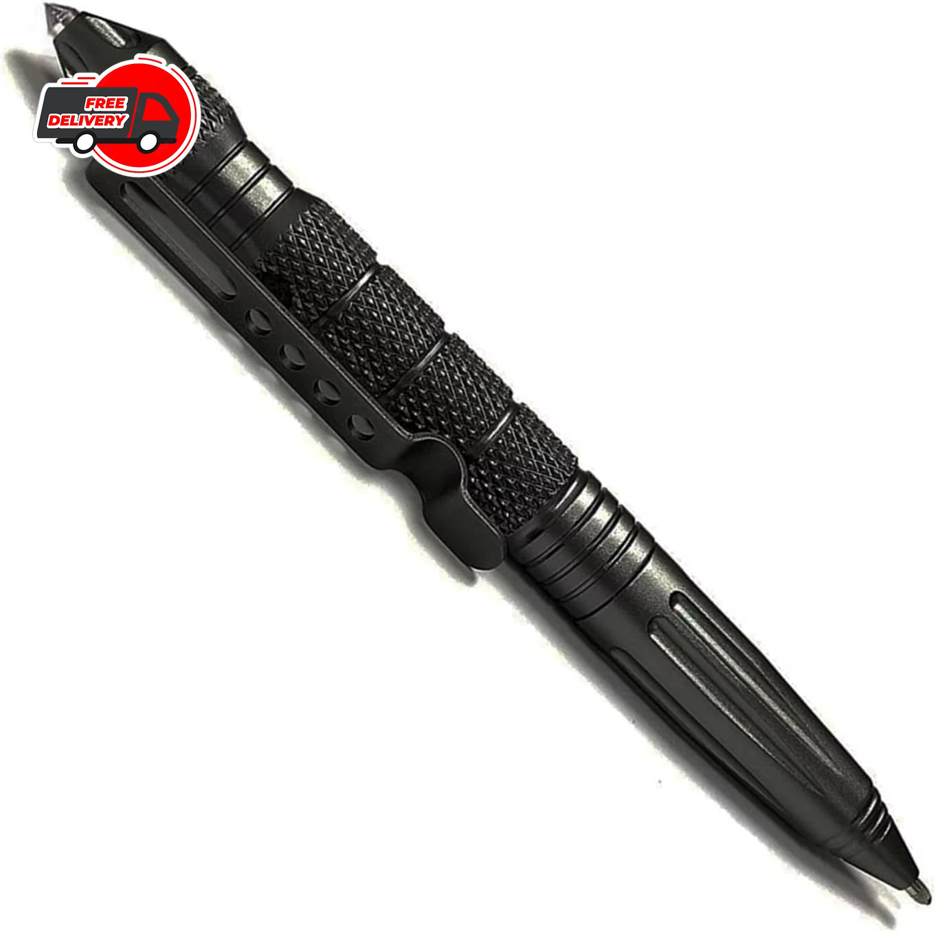 Military Tactical Pen Self Defense Pen Emergency Glass Breaker Tungsten Steel