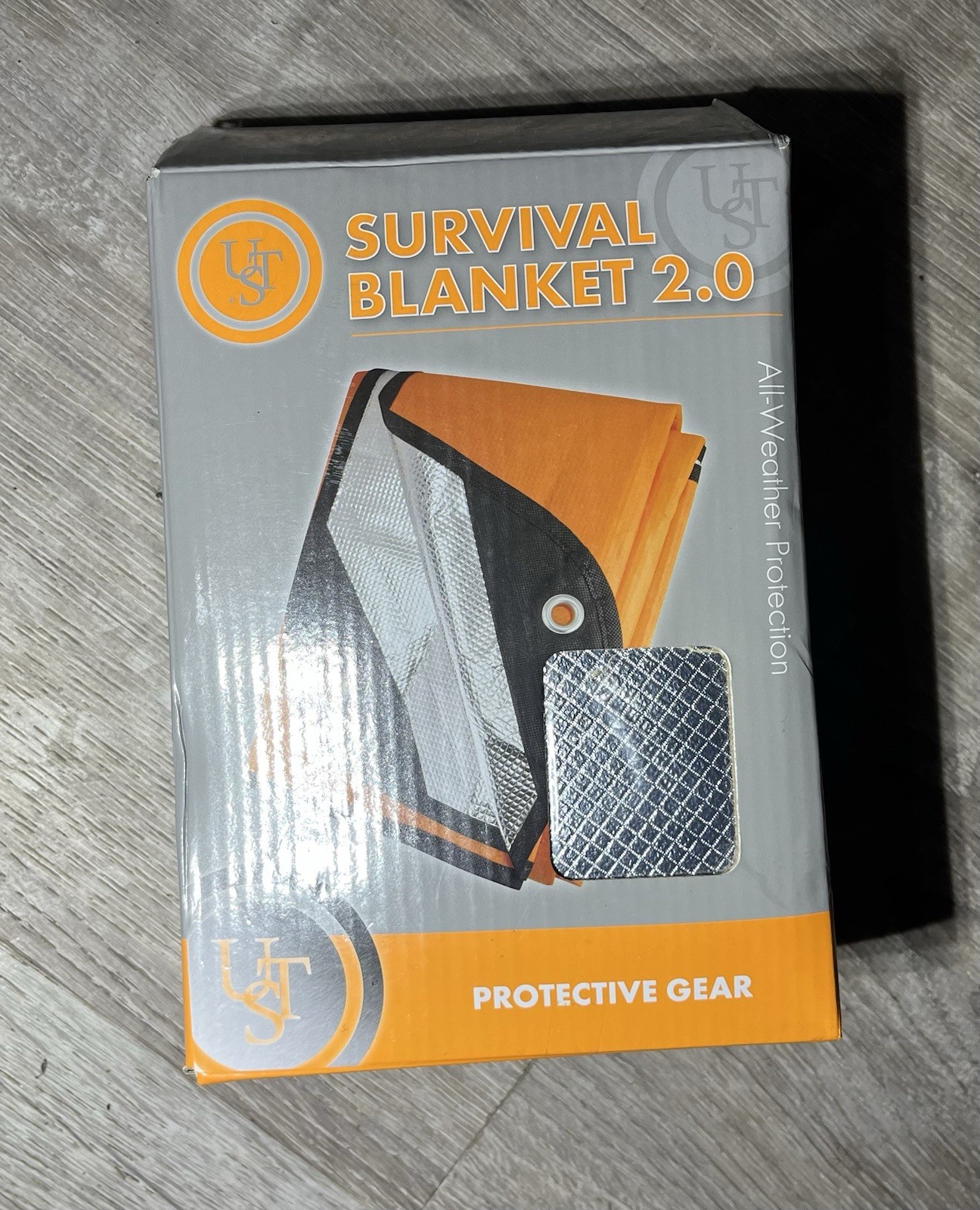 UST Survival Blanket/Tarp 2.0 with Windproof and Waterproof Material for