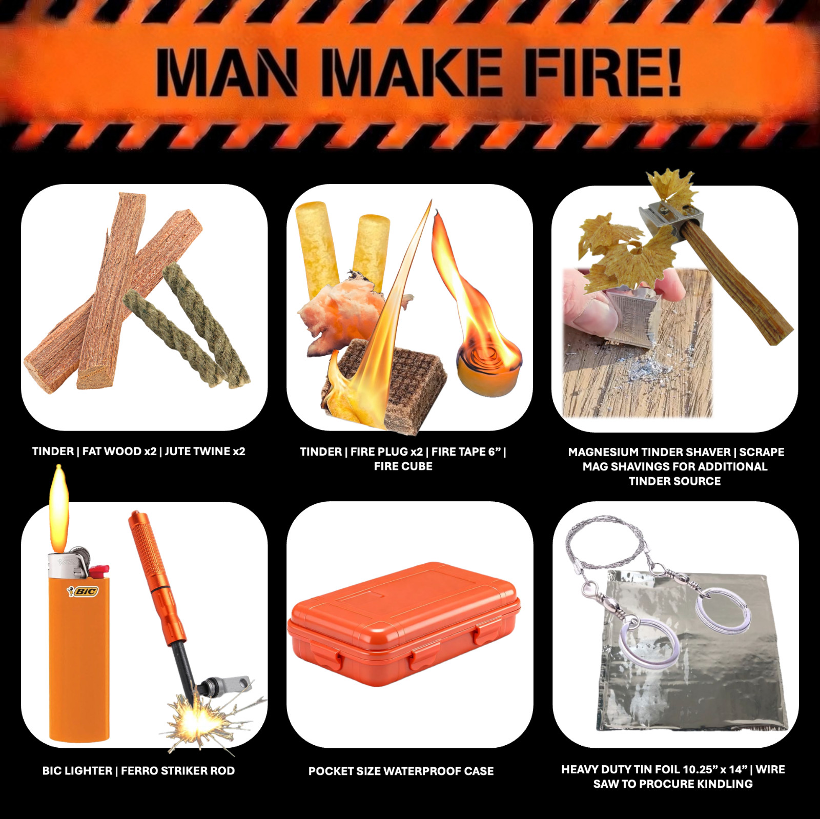 Emergency Survival Kit / Bug Out Bag / Tactical Backpack