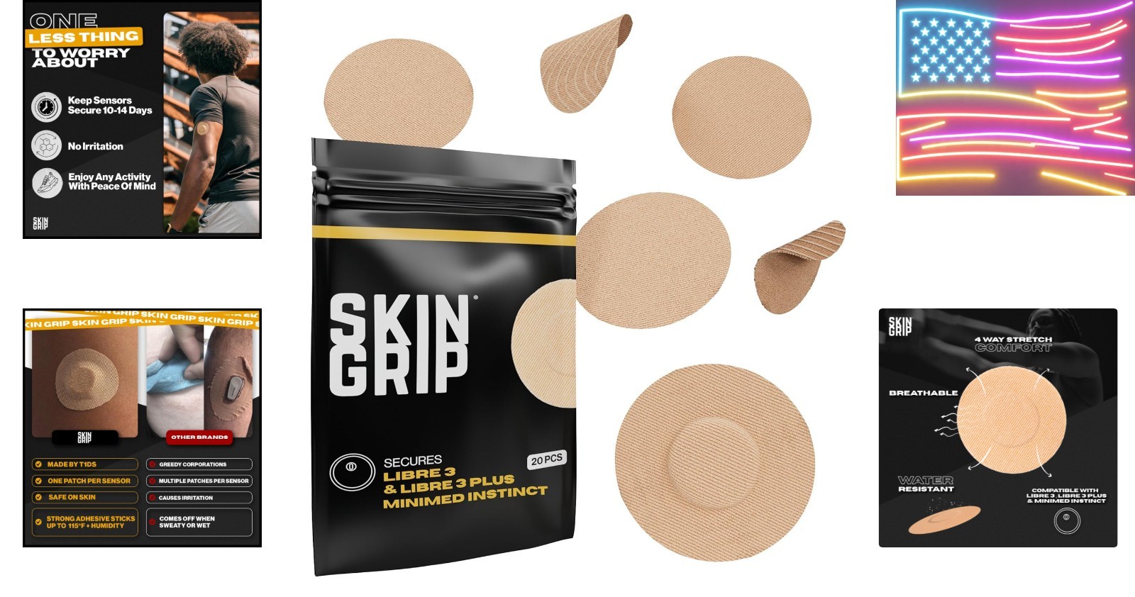 Freestyle Libre 3 Sensor Covers-Waterproof & Sweatproof Adhesive Patches for …