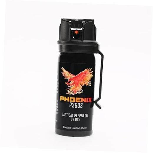 Phoenix P360S Pepper Gel – Maximum Strength Police & Military Grade Pepper