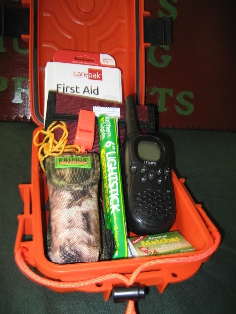 SURVIVAL STORAGE MTM DRY BOX + THREE SMALL ITEMS -BOX MADE IN USA -FREE SHIP