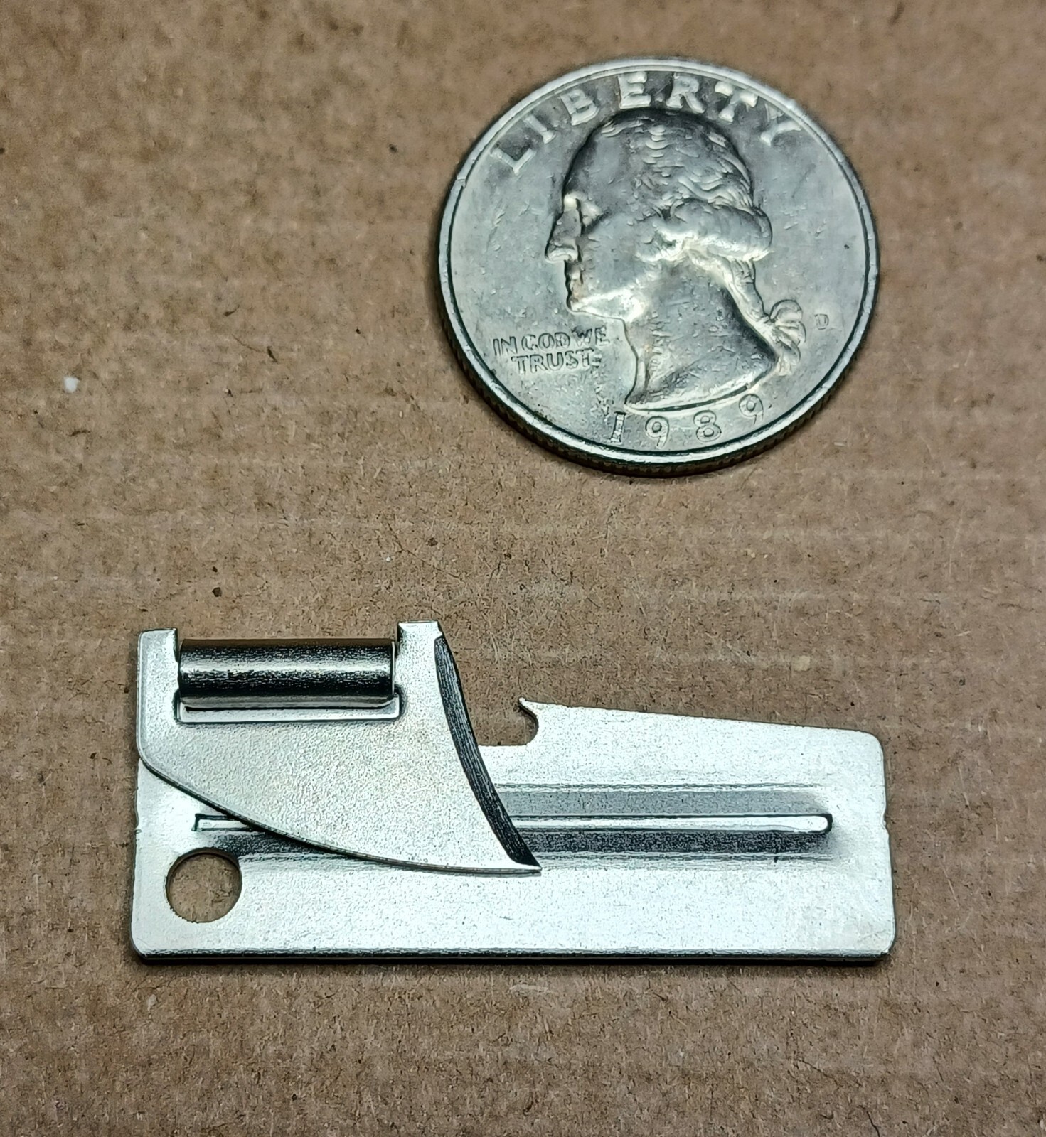 P-38 Original Military Can Opener Emergency Survival Tool with 4.5″ Chain