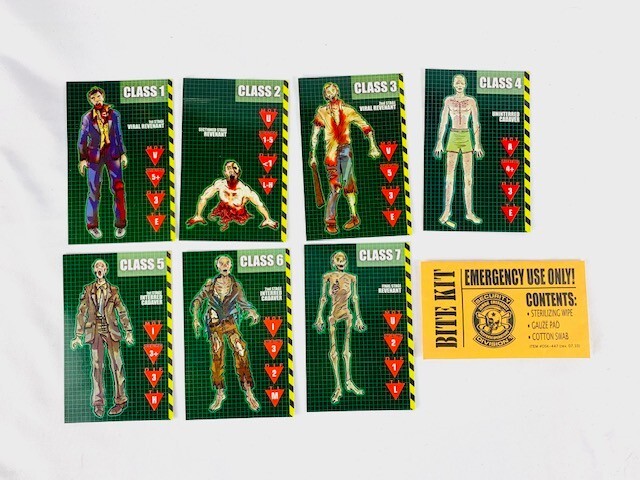 New Zombie Outbreak Survival Kit w/Electronic Training Supplement Disc Z.E.R.O.