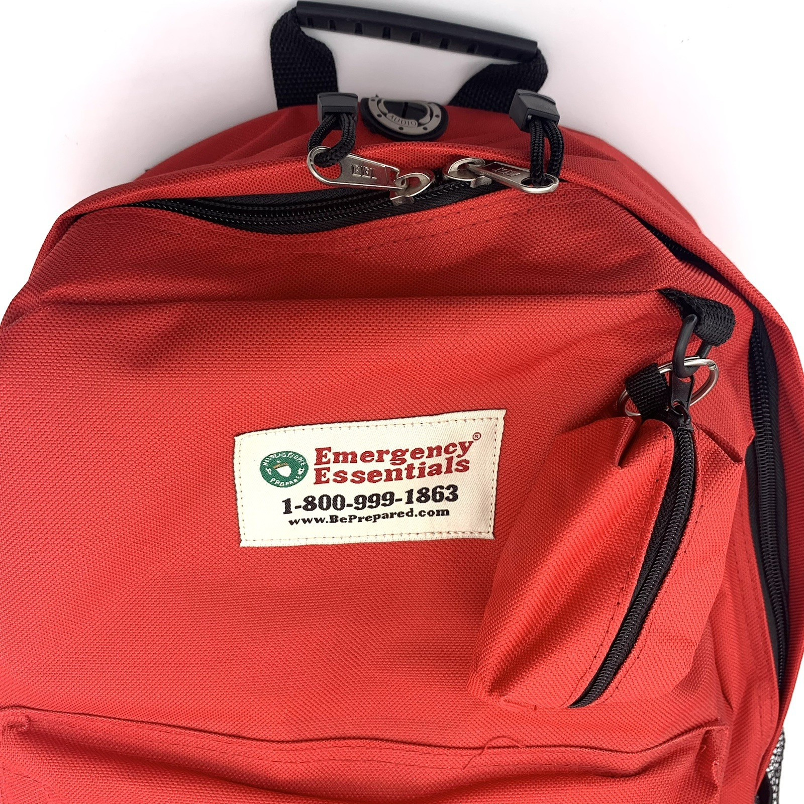 Emergency Essentials Large Red Backpack Bug Out Bag Survival Prep 72-Hr Kit New