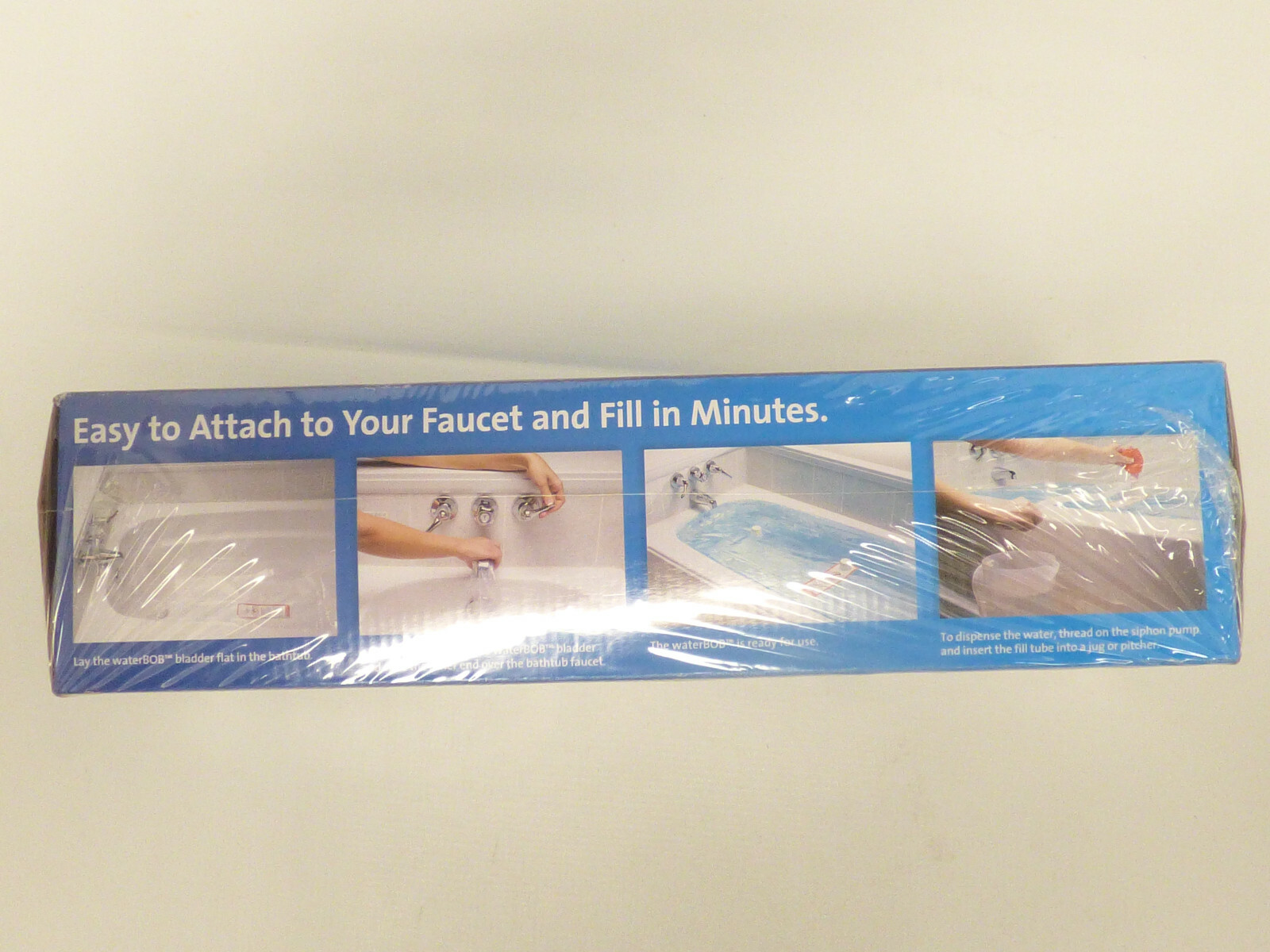 NEW WaterBOB Emergency Survival Bathtub 100 Gal BPA Free Drinking Water