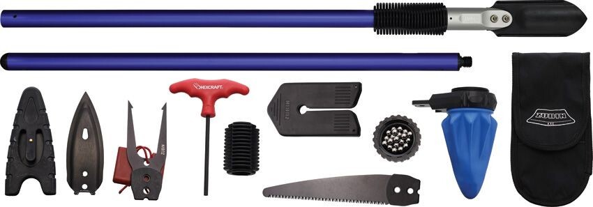 Zubin Complete Survival Axe Kit Two-Piece Aluminum/440C Steel Tools Construction