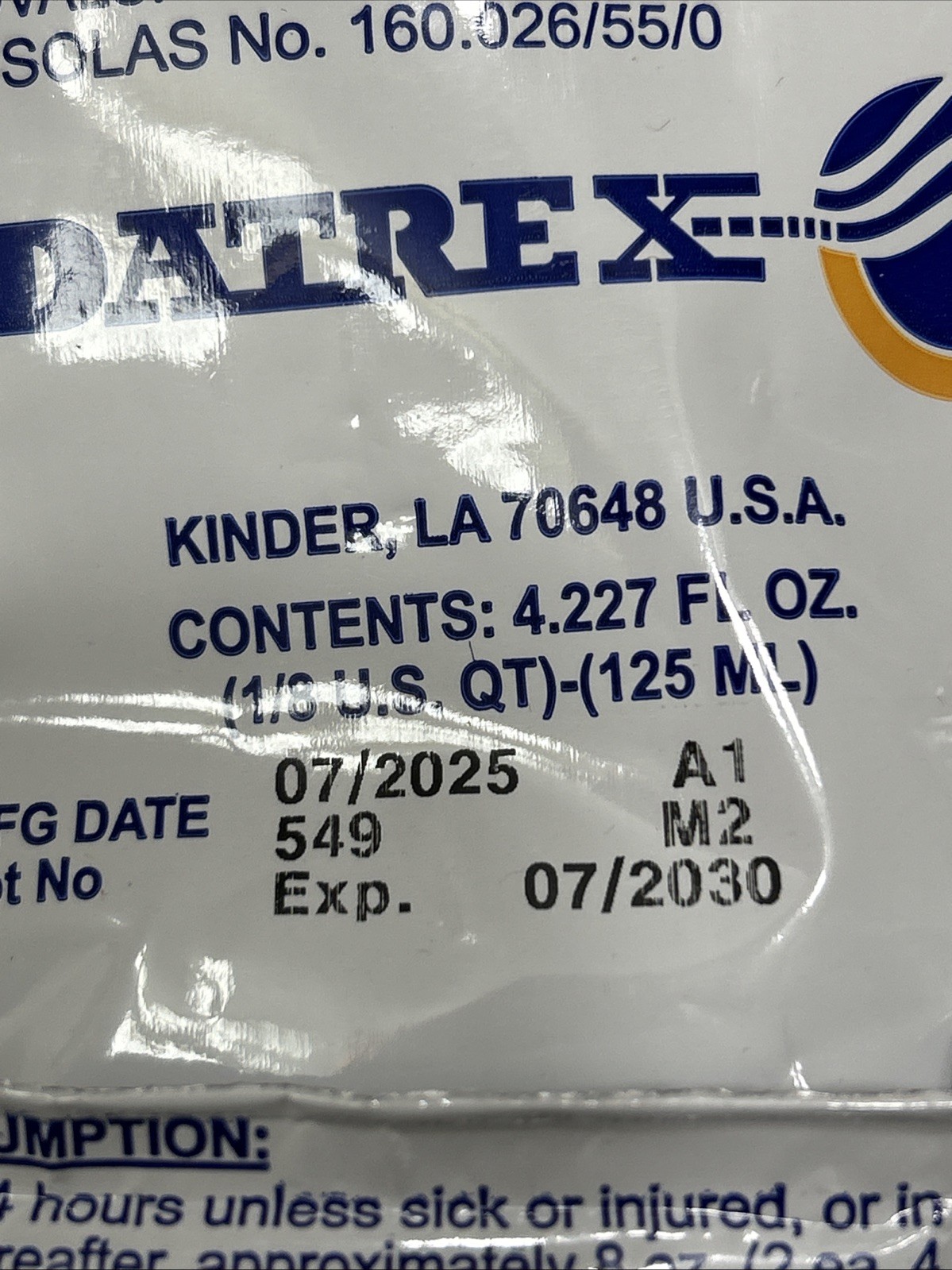 Portable 16 Packs Emergency Water Packet 4.227 oz 3 day/72 hour supply Water US