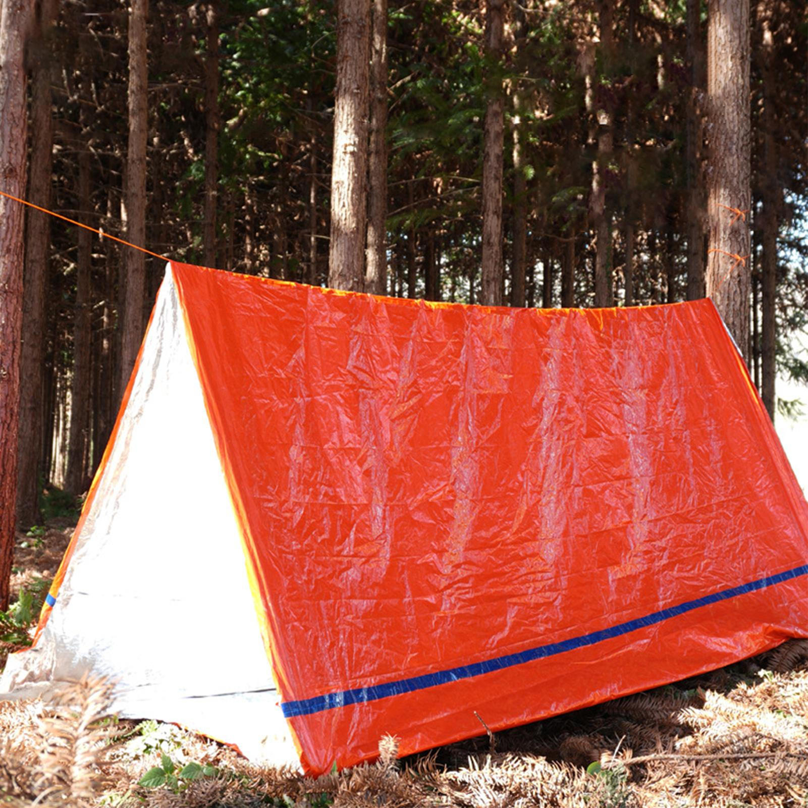 Emergency Tent Blanket Sleeping Bag Survival Reflective Shelter Outdoor Camping