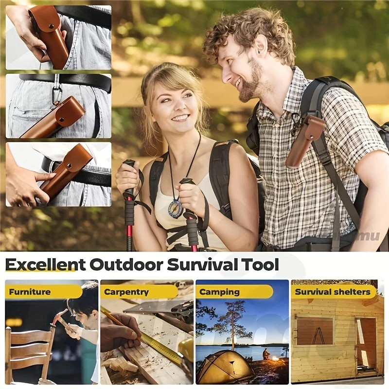 Portable Outdoor Survival Woodworking Tools Auger Drill Bits Bushcraft Settlers