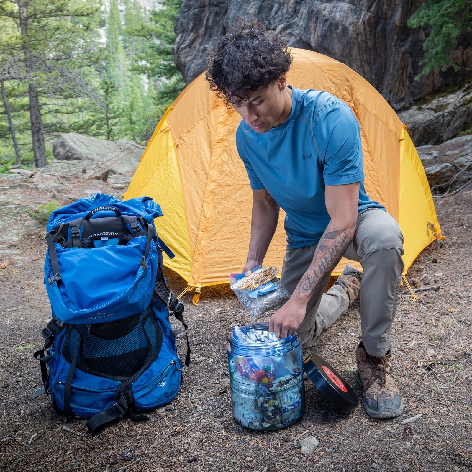 BearVault BV475 Trek Portable Bear Resistant Canister – Large