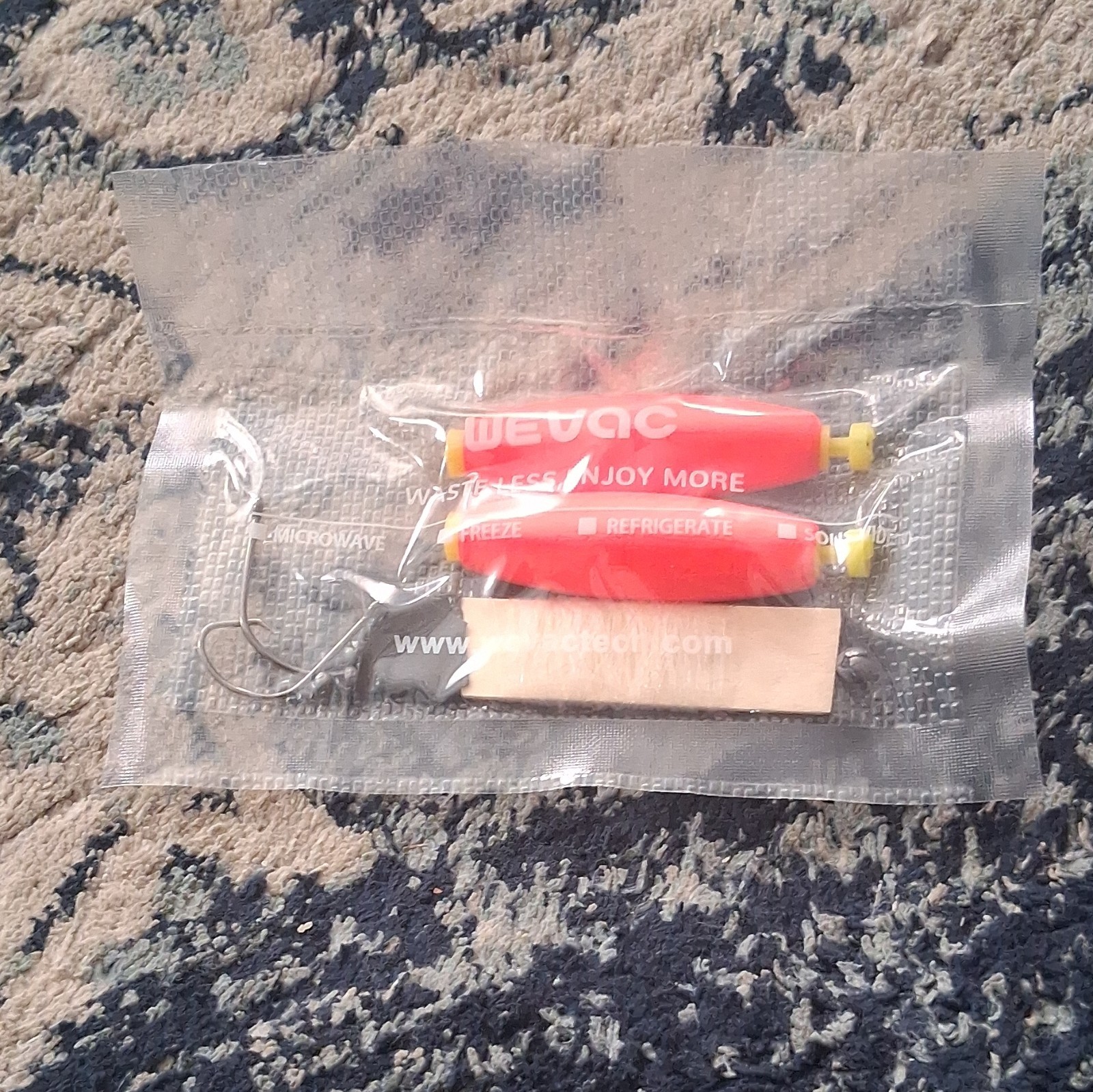 Beige Survival Kit Waterproof Case with Rain Poncho, Matches, Whistle