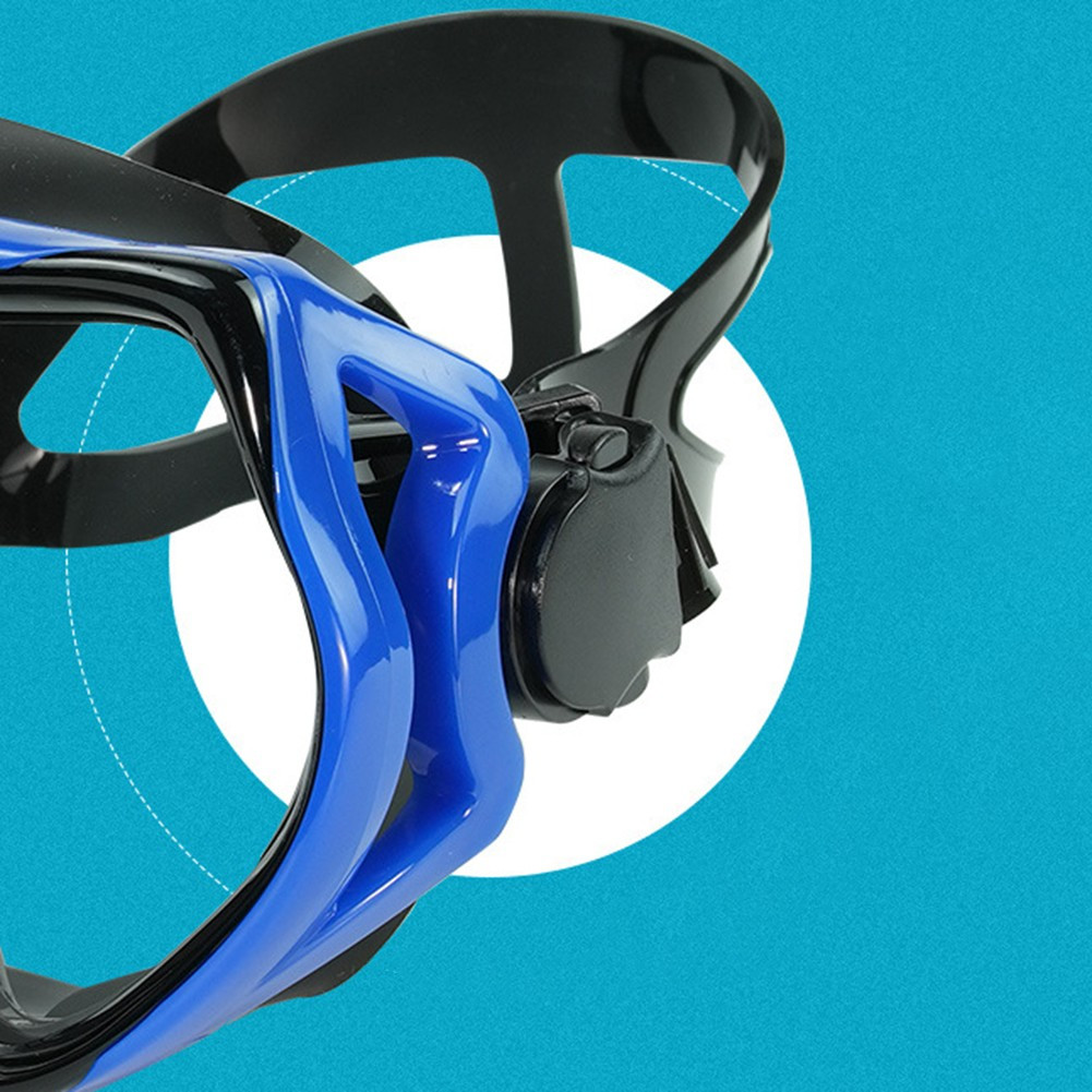 Snorkeling Set: Adjustable Mask, Dry Top Snorkel & Fins for Ultimate Comfort!
