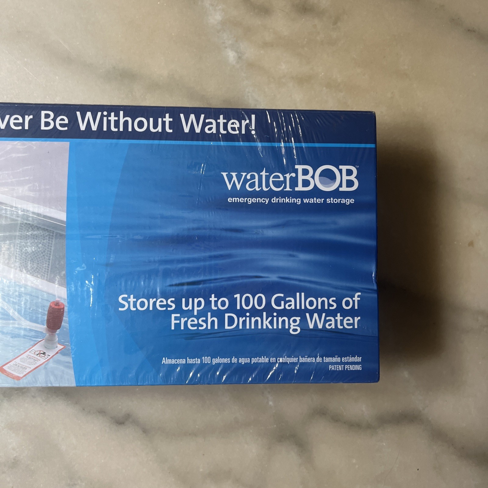 Water BOB Survival Emergency Drinking Fresh Water Storage 100-Gallons Kit Sealed