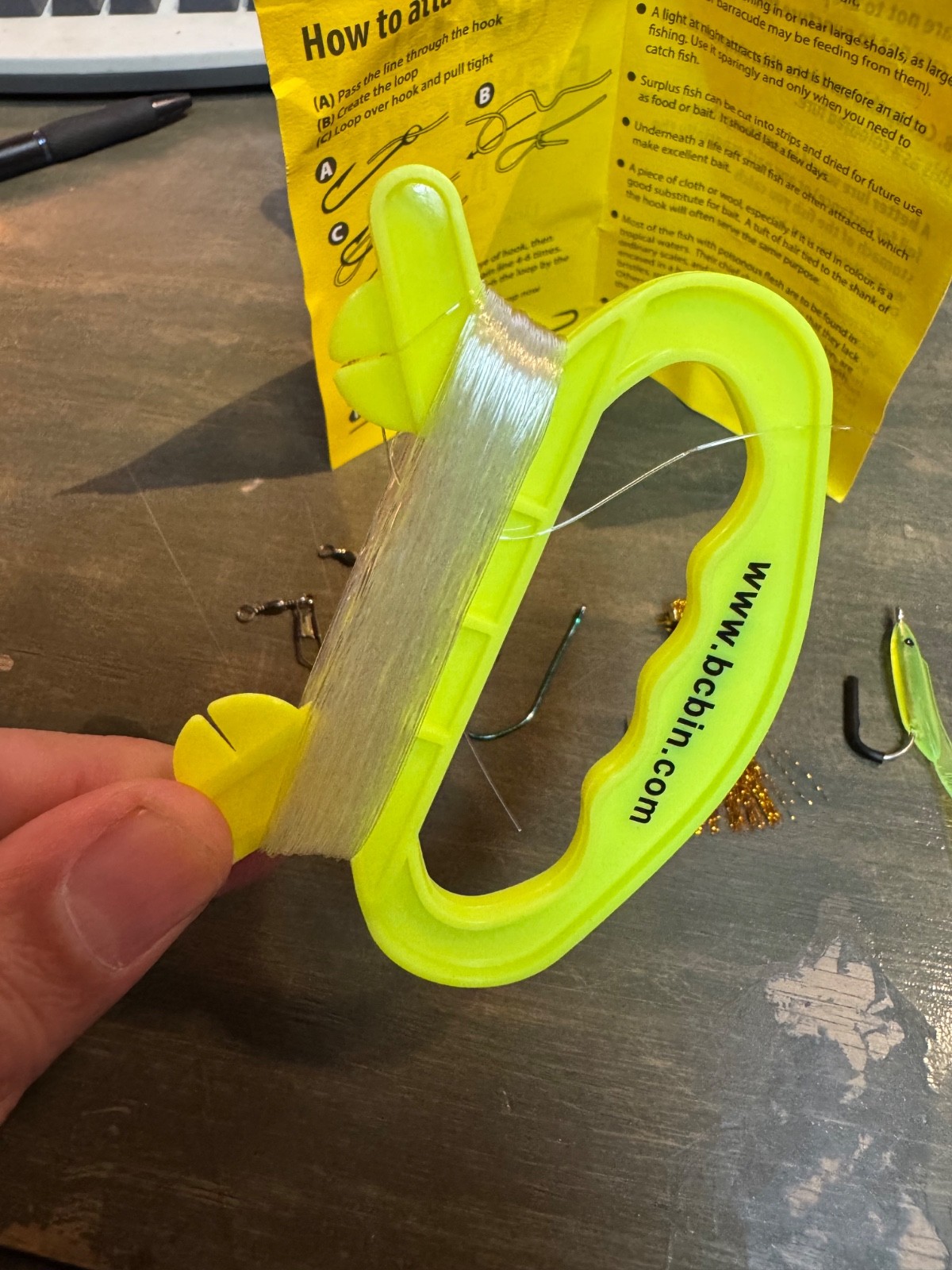 Emergency/Survival: BCB Liferaft Fishing Kit, Ultralight, Pocket Sized, Compact