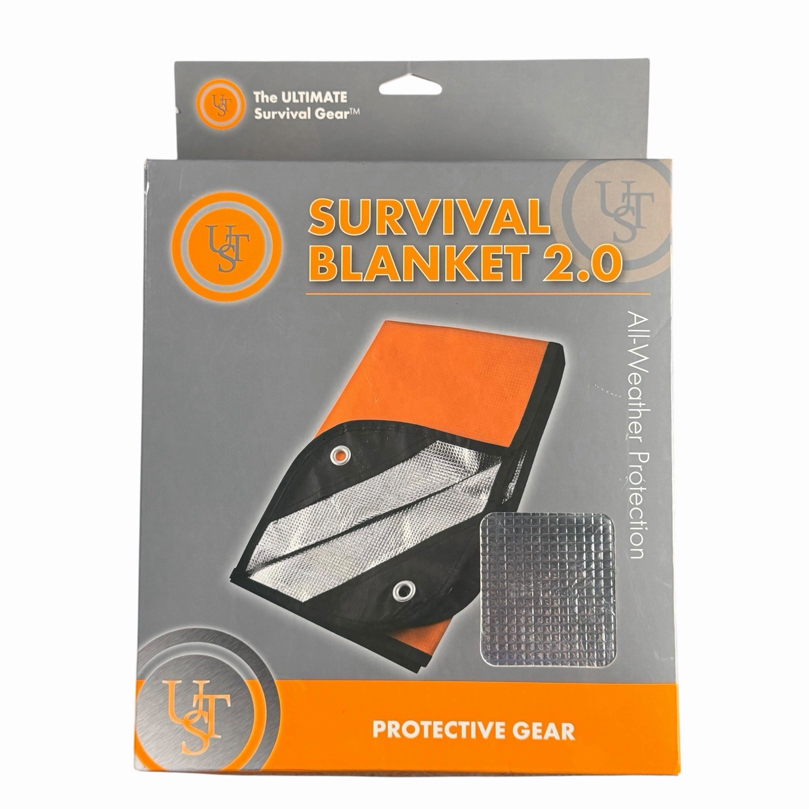 UST Survival Blanket/Tarp 2.0 with Windproof and Waterproof Material for