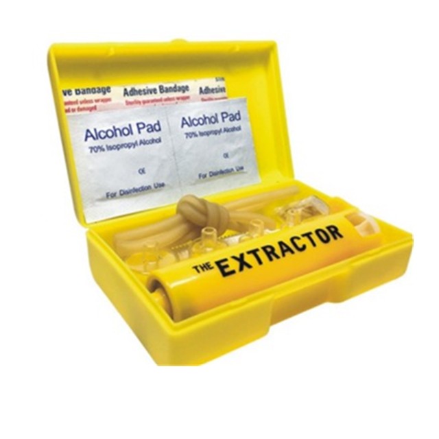 2026 Snake Bite Kit Bee Sting Kit Venom Extractor Suction Pump Outdoor First Aid