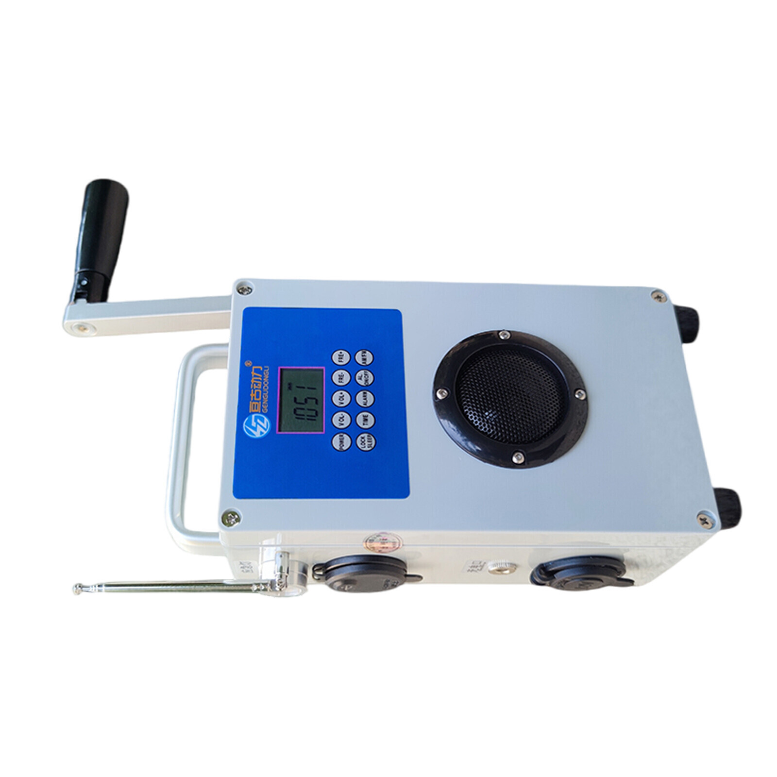 Hand Crank Generator USB Charger Outdoor Survival Emergency Power Supply New
