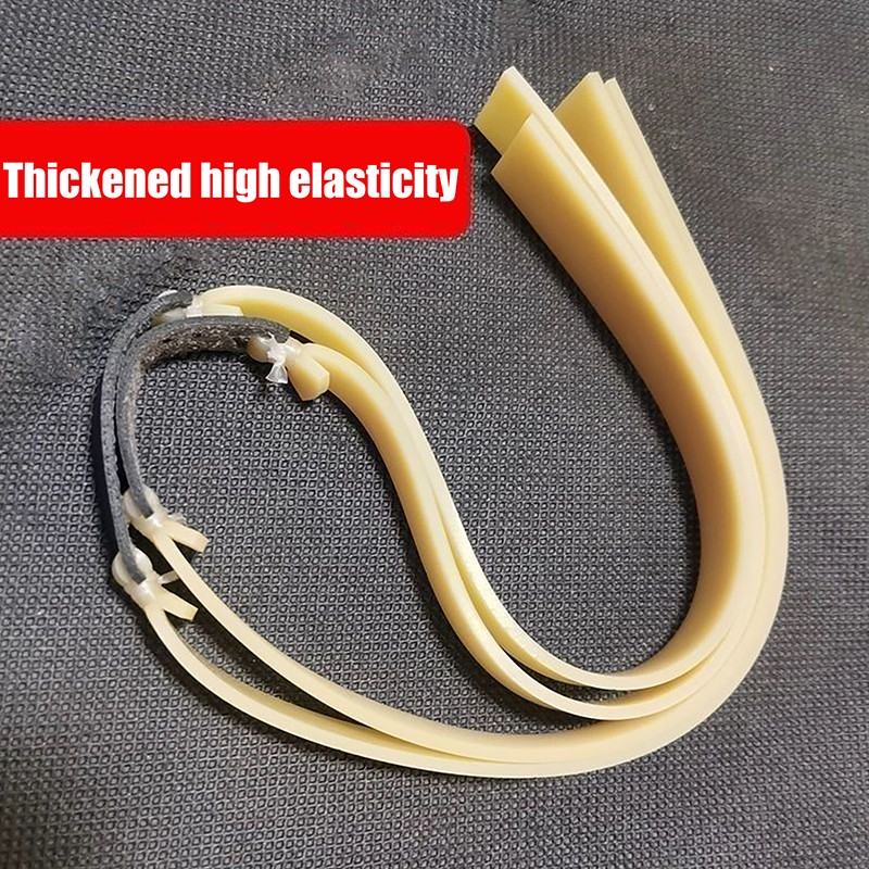 4Pcs 1/1.2/1.2/2mm Shooting Rubber Bands Hunting Slingshot Flat Rubber Bands