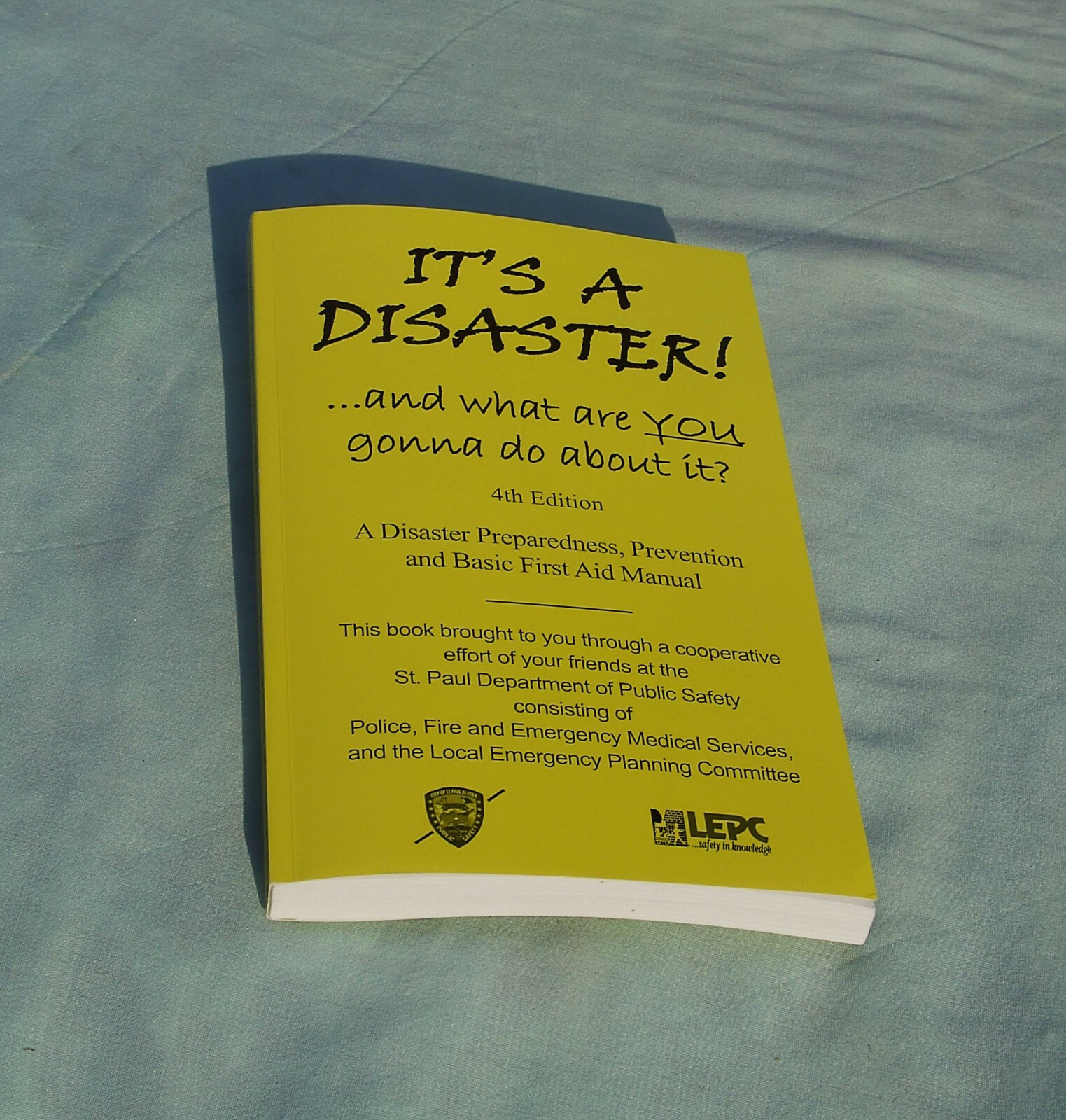 DISASTER SURVIVAL BOOK: “It’s a Disaster…What are you gonna do about it?”