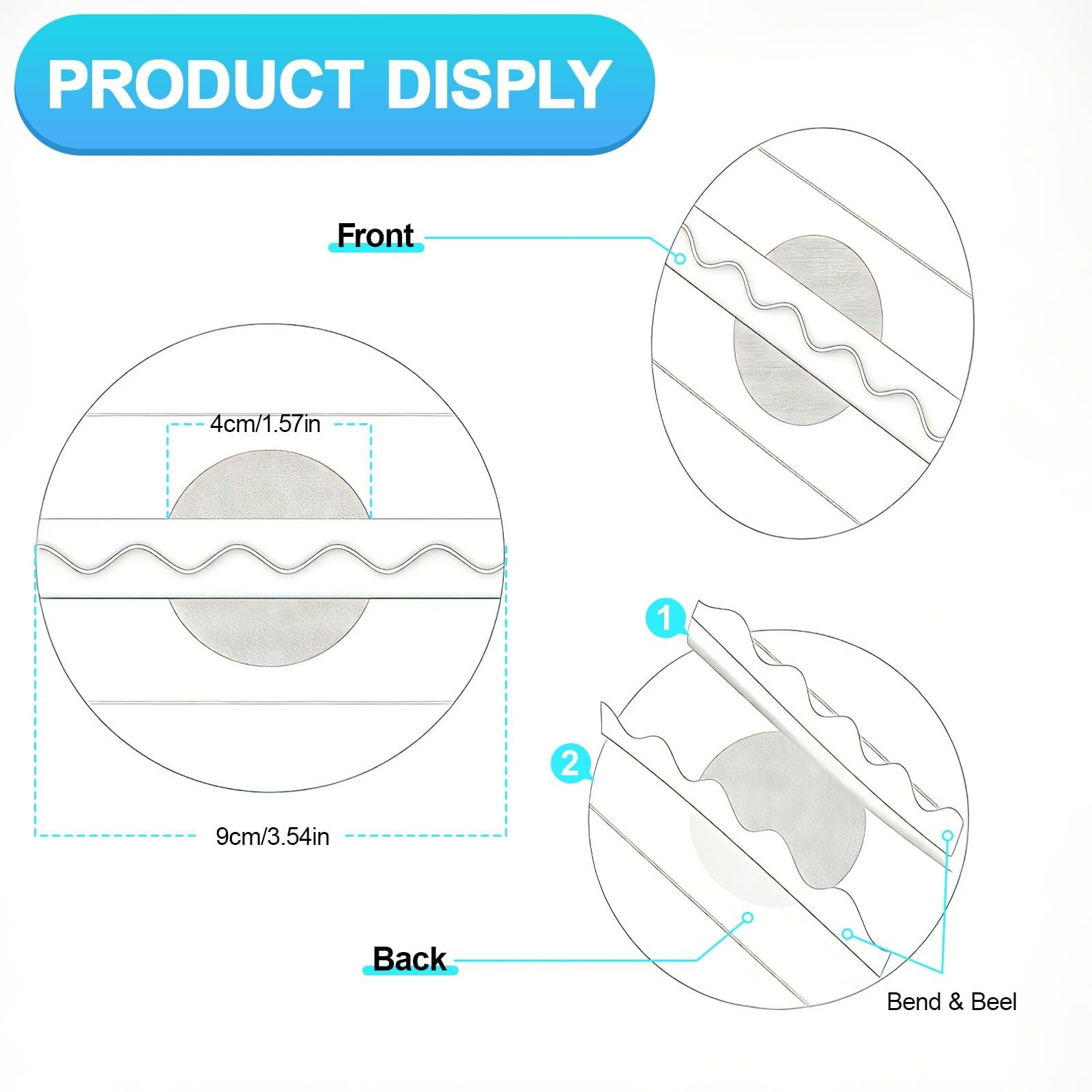 20 Pack Waterproof Adhesive Patches for Freestyle Libre 2 Sensor Covers – 14 Day