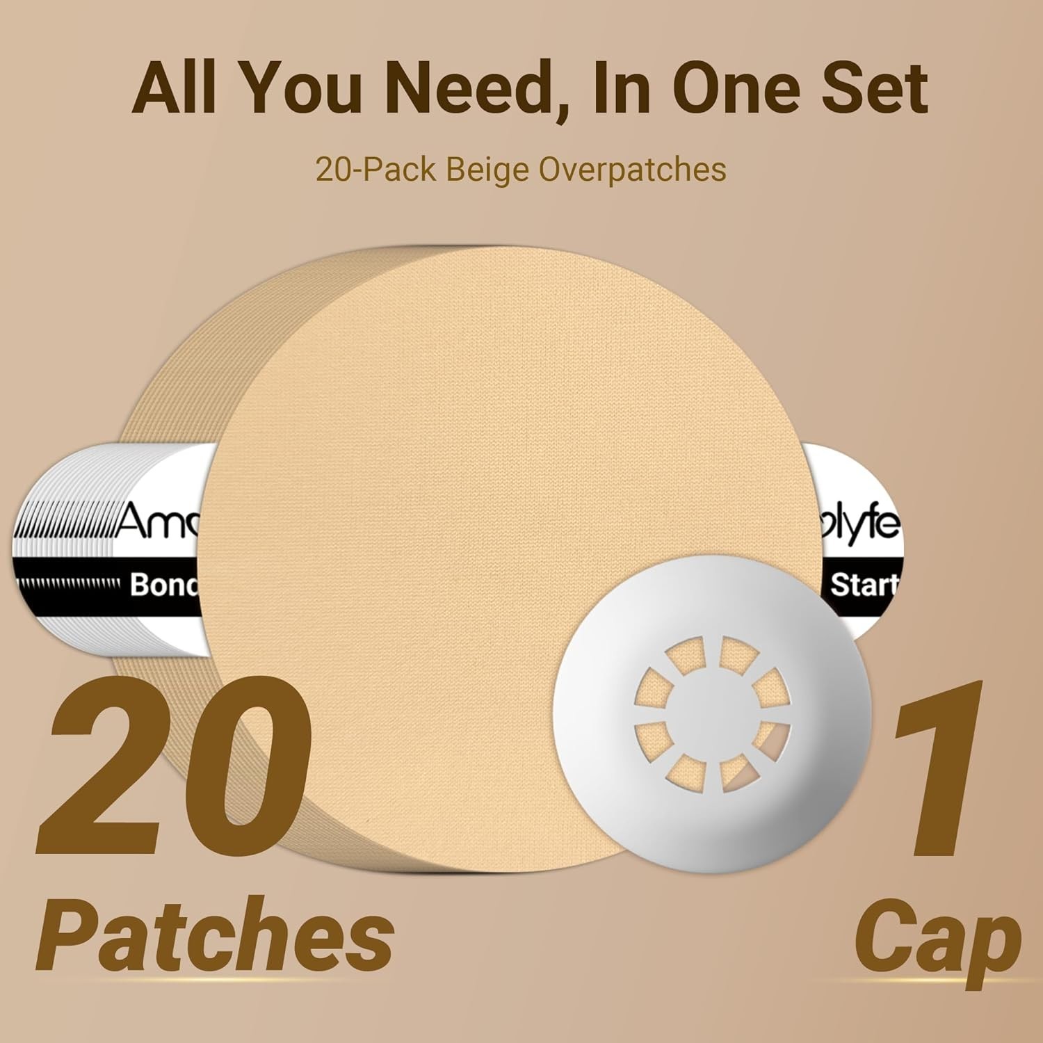 Hypoallergenic 20 Count Libre 3 Sensor Covers – Ultimate Comfort & Protection