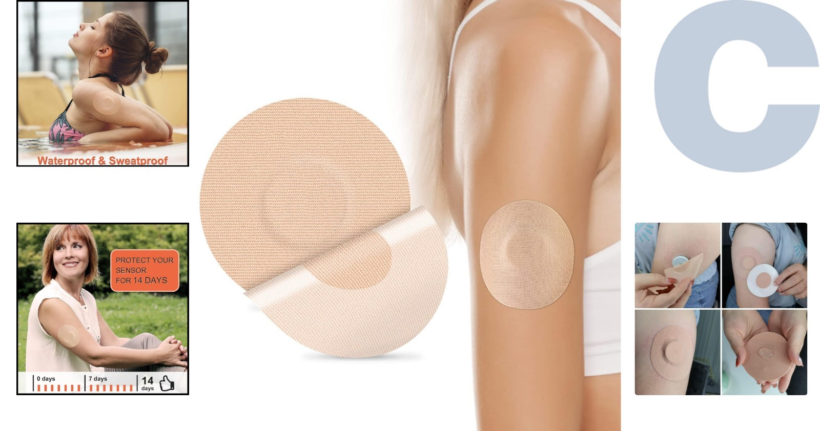Hypoallergenic 25-Pack Libre Sensor Covers – 15-Day Lasting Comfort & Security
