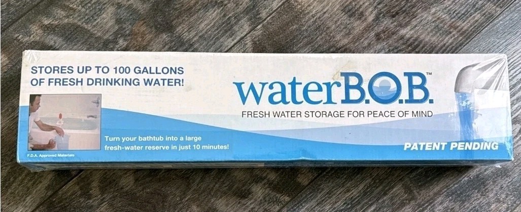 Water BOB Survival Emergency Drinking Fresh Water Storage 100-Gallons Kit
