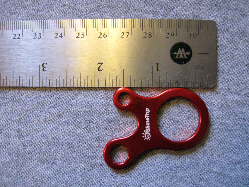 US.Seller-Red 3 Hole rapid quick release knote EDC Survival outdoor Aluminum
