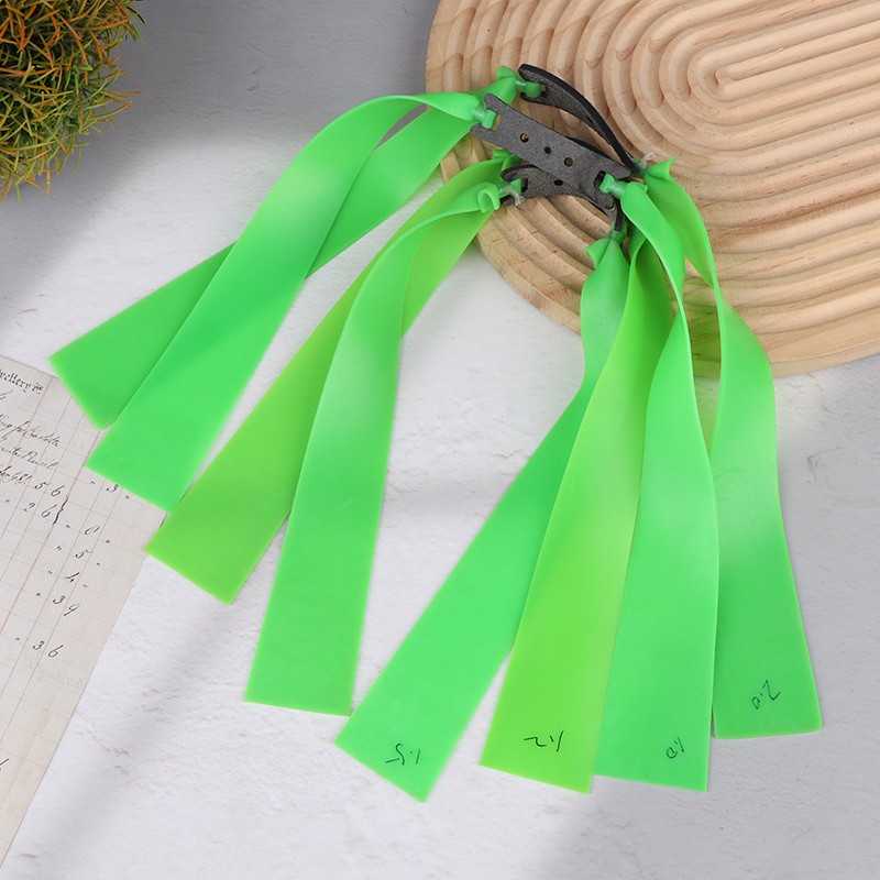 5Pcs 1/1.2/1.5/2MM Thickness Shooting Rubber Bands Hunting Slingshot Accessories
