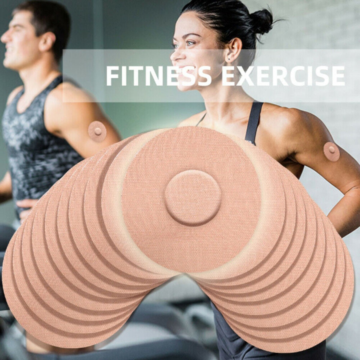 1-100 For Freestyle Libre Sensor Covers Waterproof Breathable Adhesive Patches