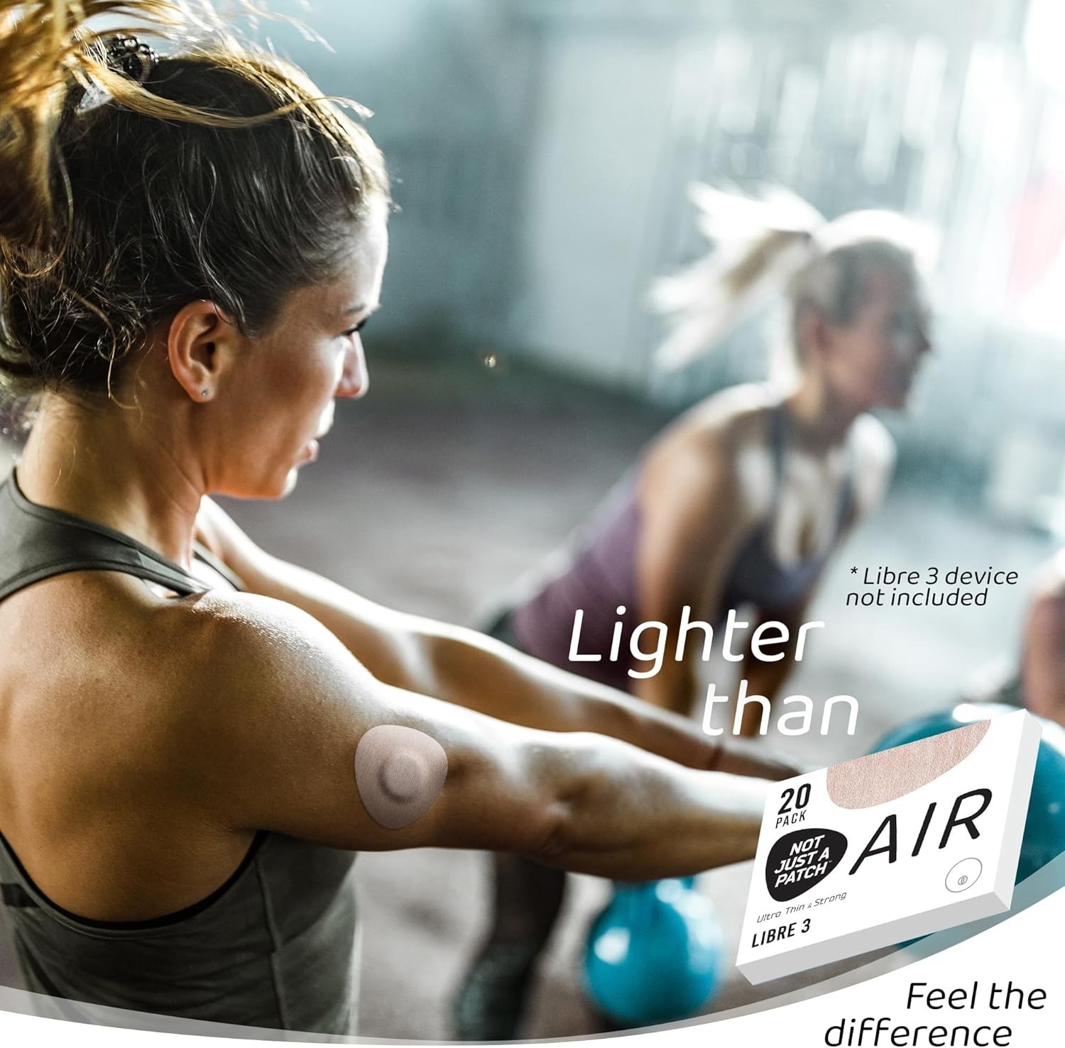 Breathable Adhesive Patches 20 Pack for Freestyle Libre 3 – Stay Active & Secure